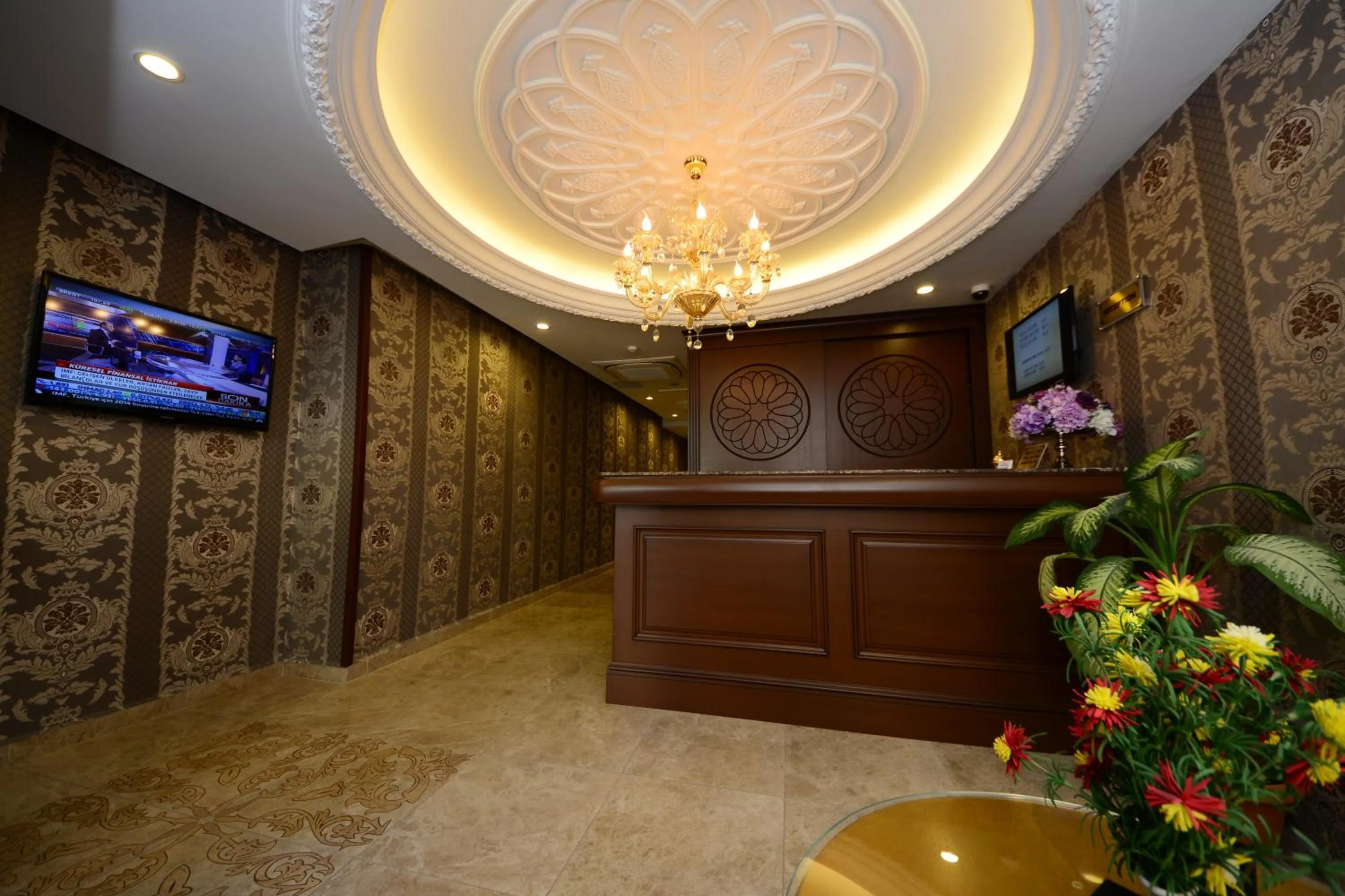 Lobby or reception in Grand Bazaar Hotel