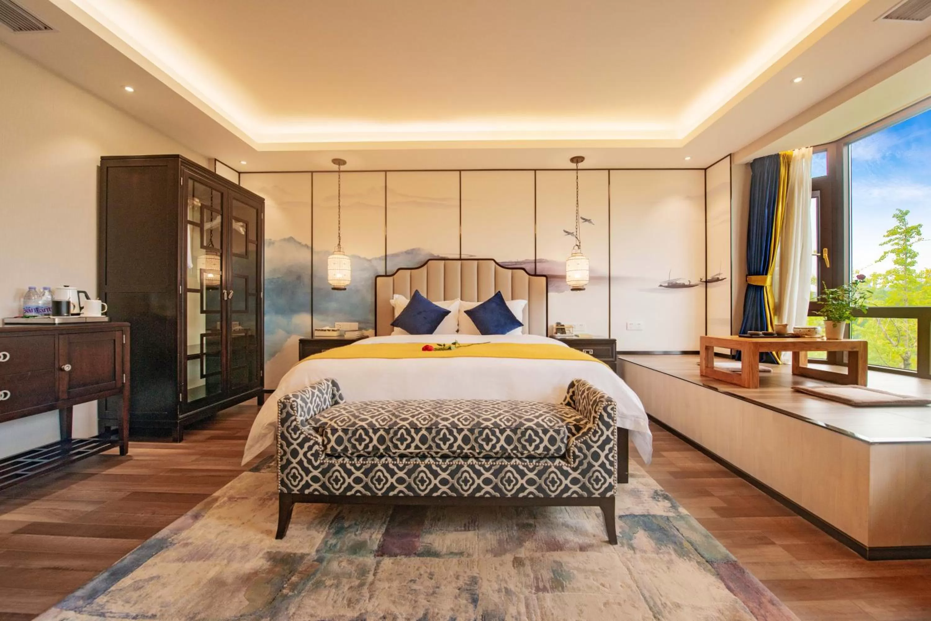 Photo of the whole room in Li River Resort Villa Hotel