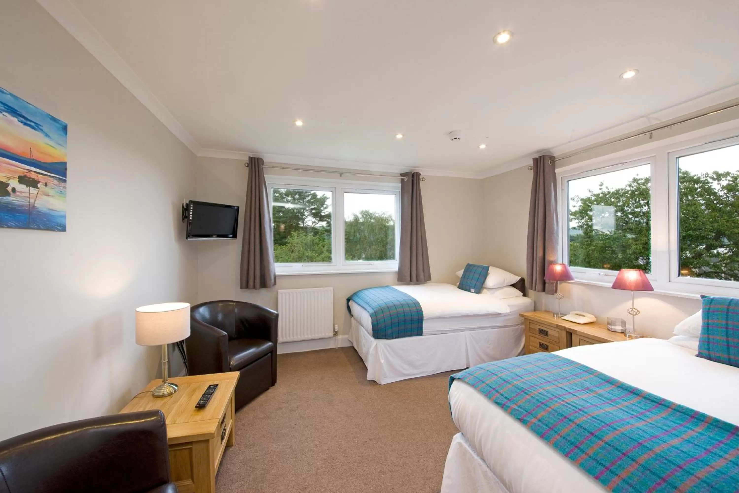 Photo of the whole room, Bed in Falls of Lora Hotel