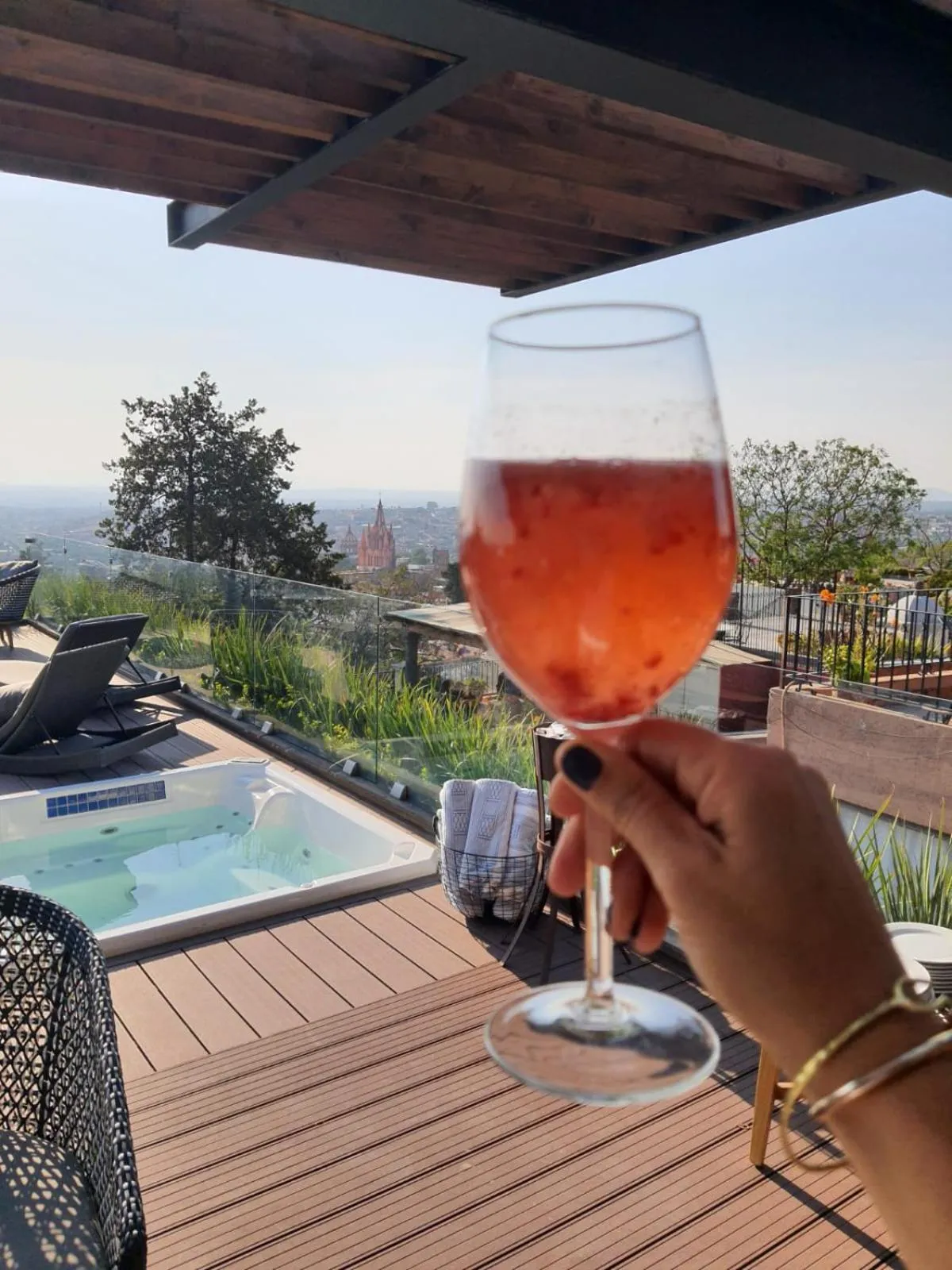 Hot Tub in Mansion San Miguel