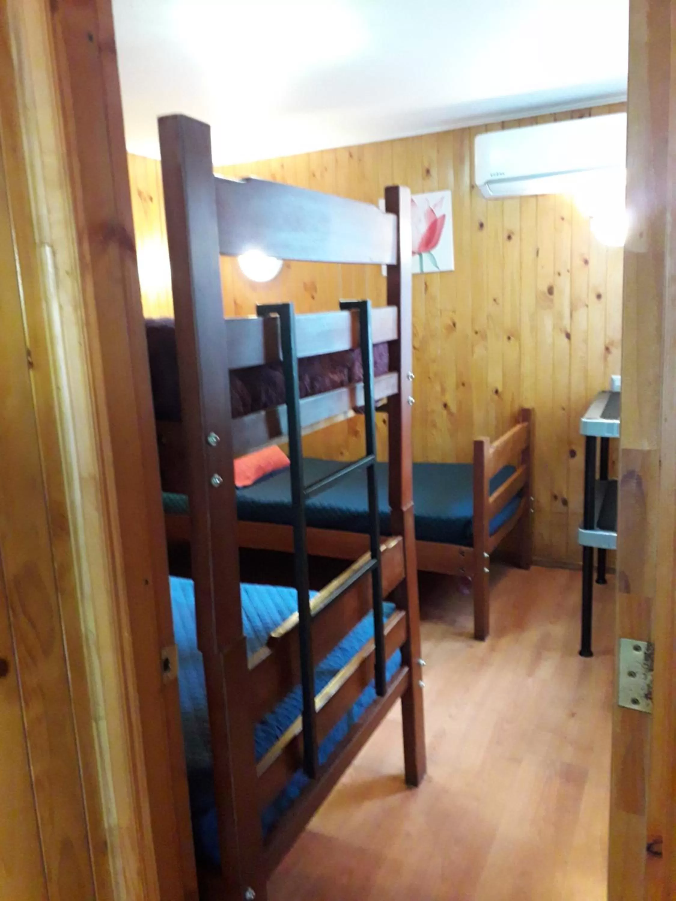 Bunk Bed in Apart-Hotel Colonia-Königsberg ESTACIONAMIENTO Deptos Completos Ubicado En El Centro De Valdivia AIRE ACONDICIONADO