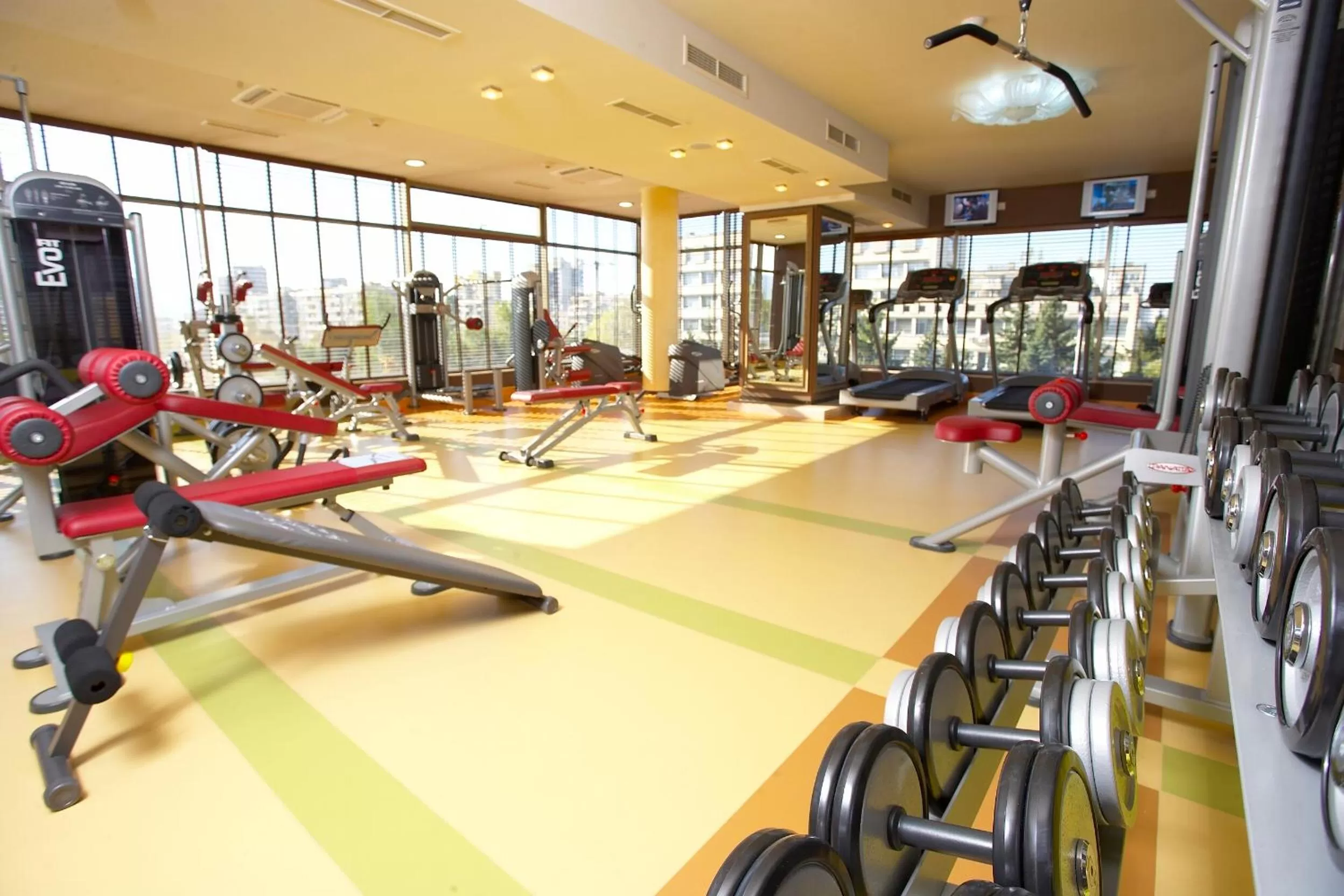 Fitness centre/facilities in Hotel VEGA Sofia