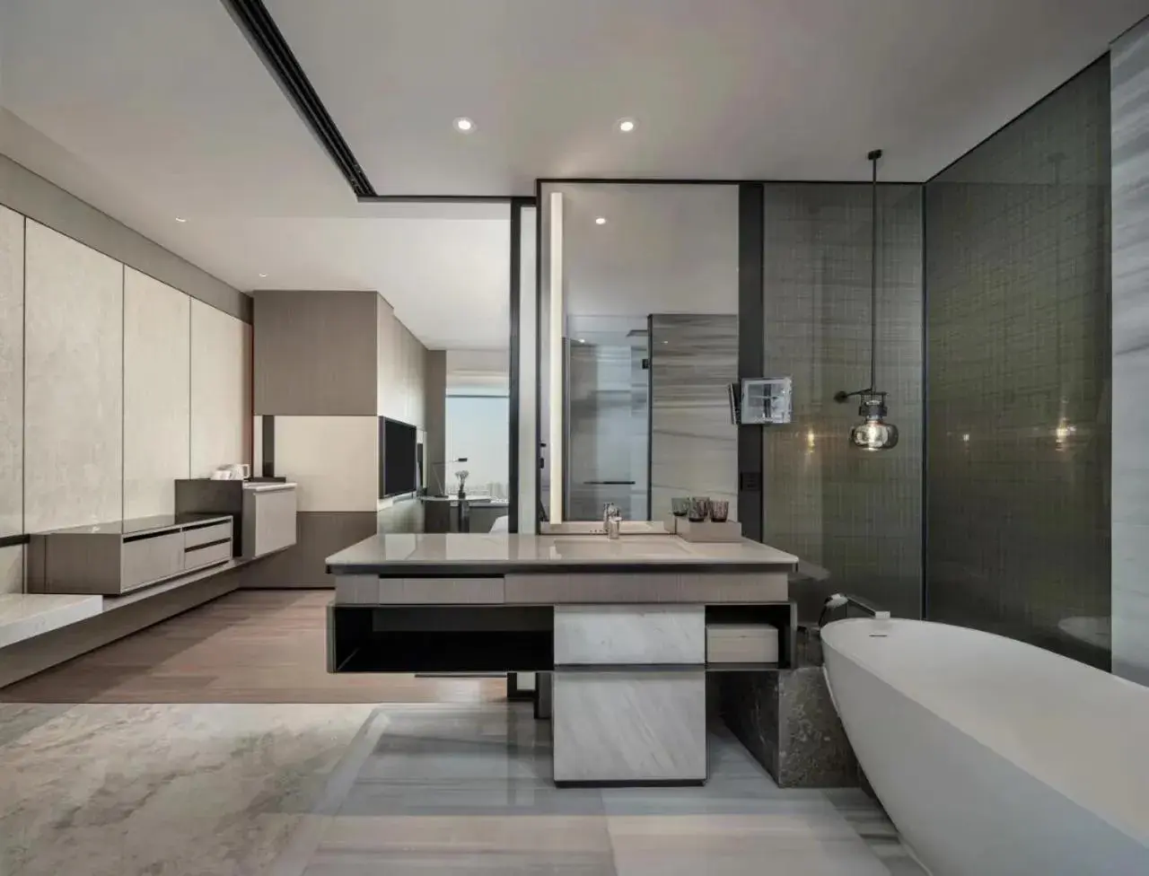 Guest King Room in Wuhan Marriott Hotel Hankou Guest King Room in Wuhan Marriott Hotel Hankou