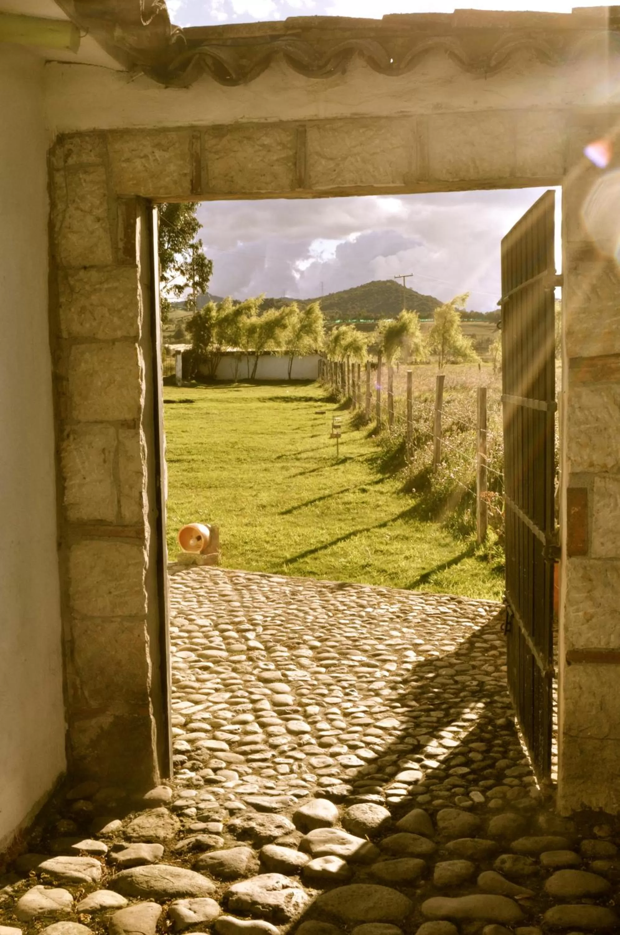 Facade/entrance in Posada Cafe La Huerta