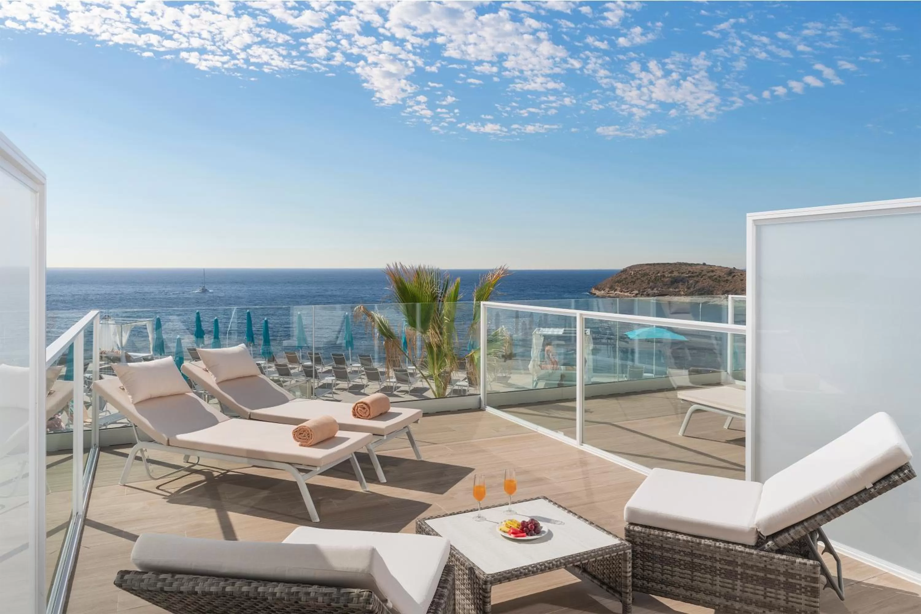 Balcony/Terrace in Elba Sunset Mallorca Thalasso Spa