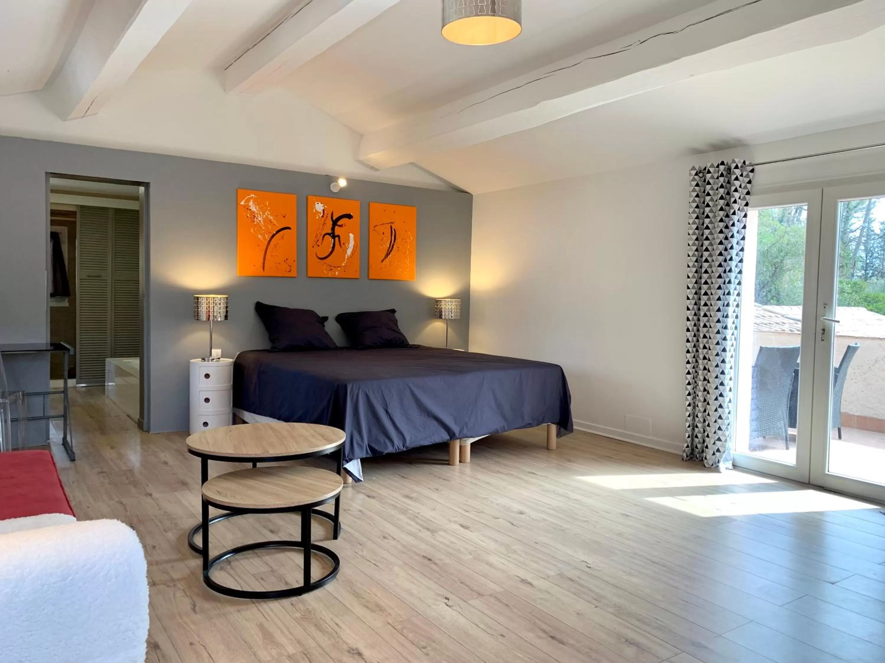 Bed in La Salamandre en Provence