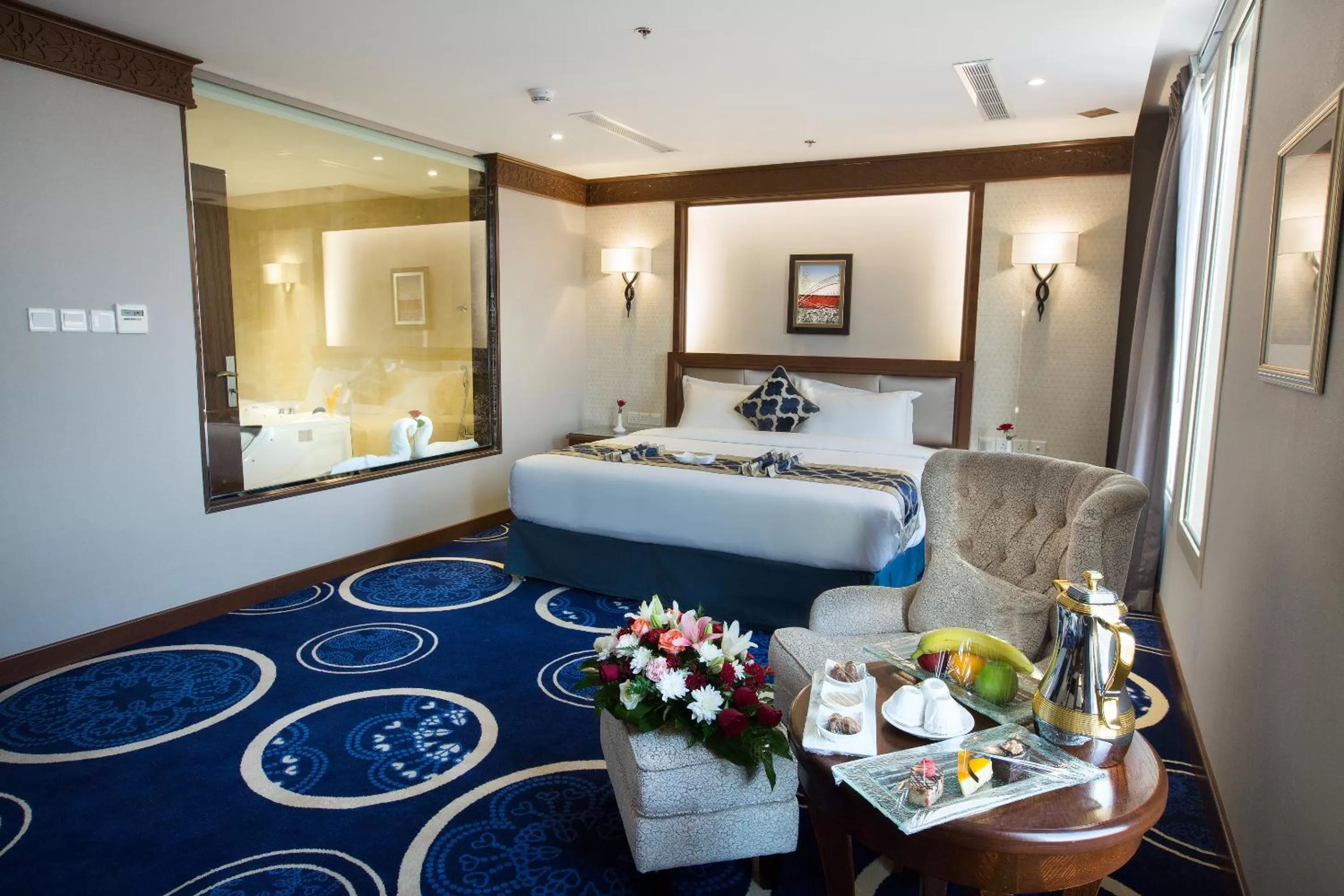 Photo of the whole room, Bed in Swiss In Tabuk Hotel