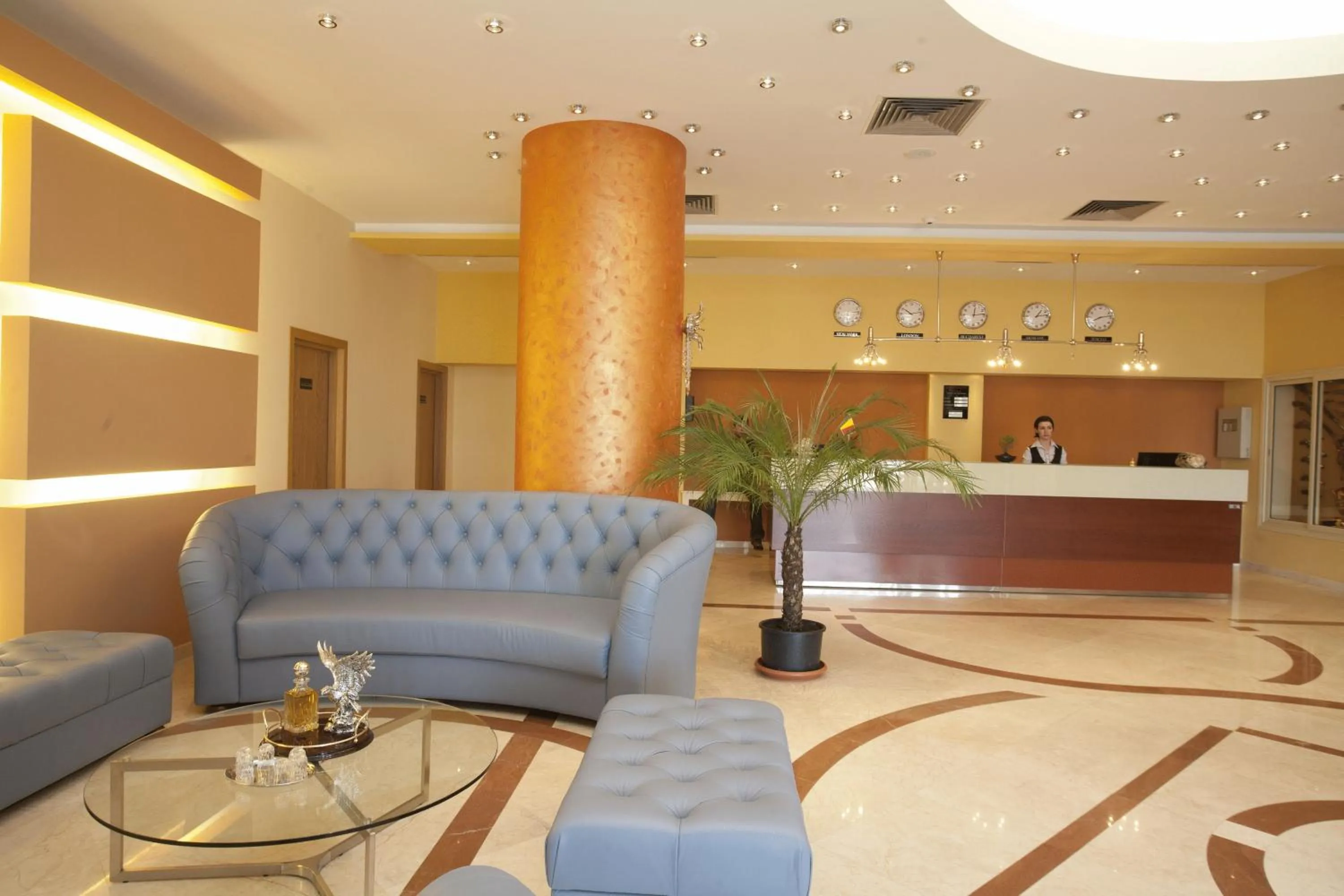 Lobby or reception in Mari Vila Hotel