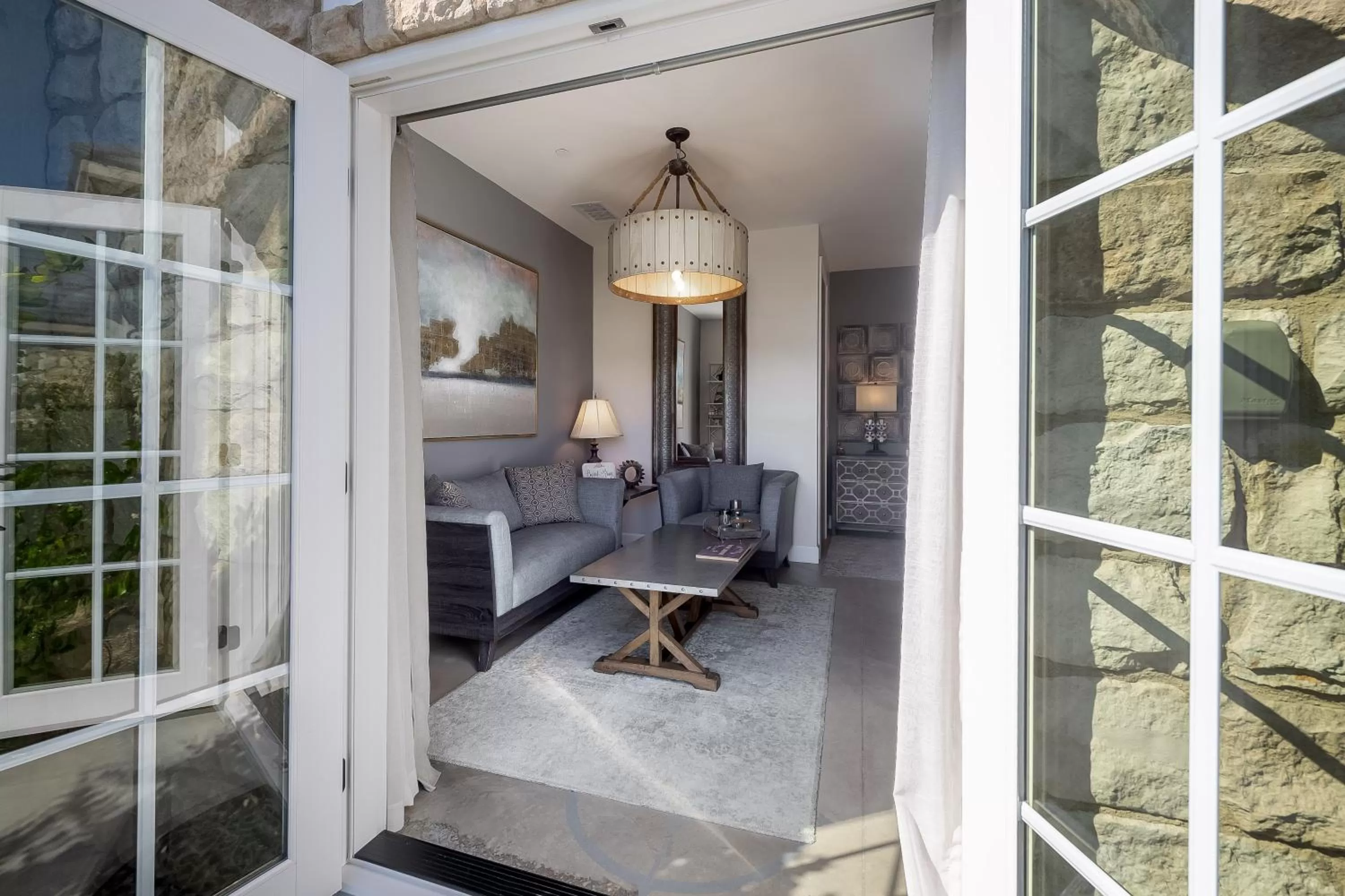 Living room in Domaine Chardonnay