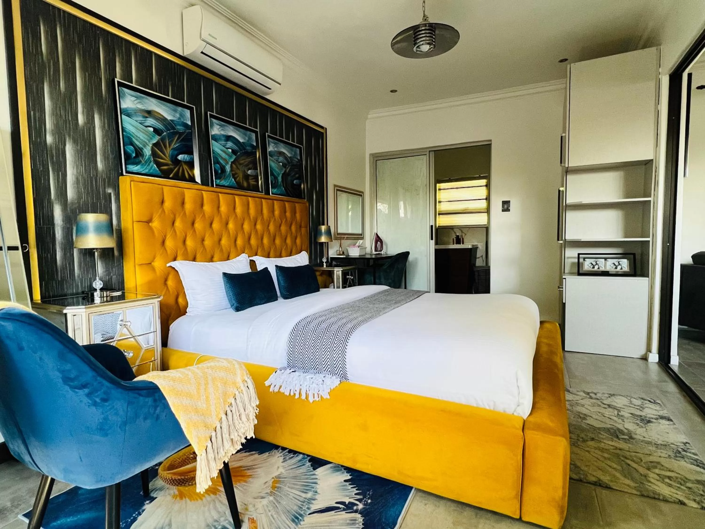 Bed in 24 On Basil Inventive suites