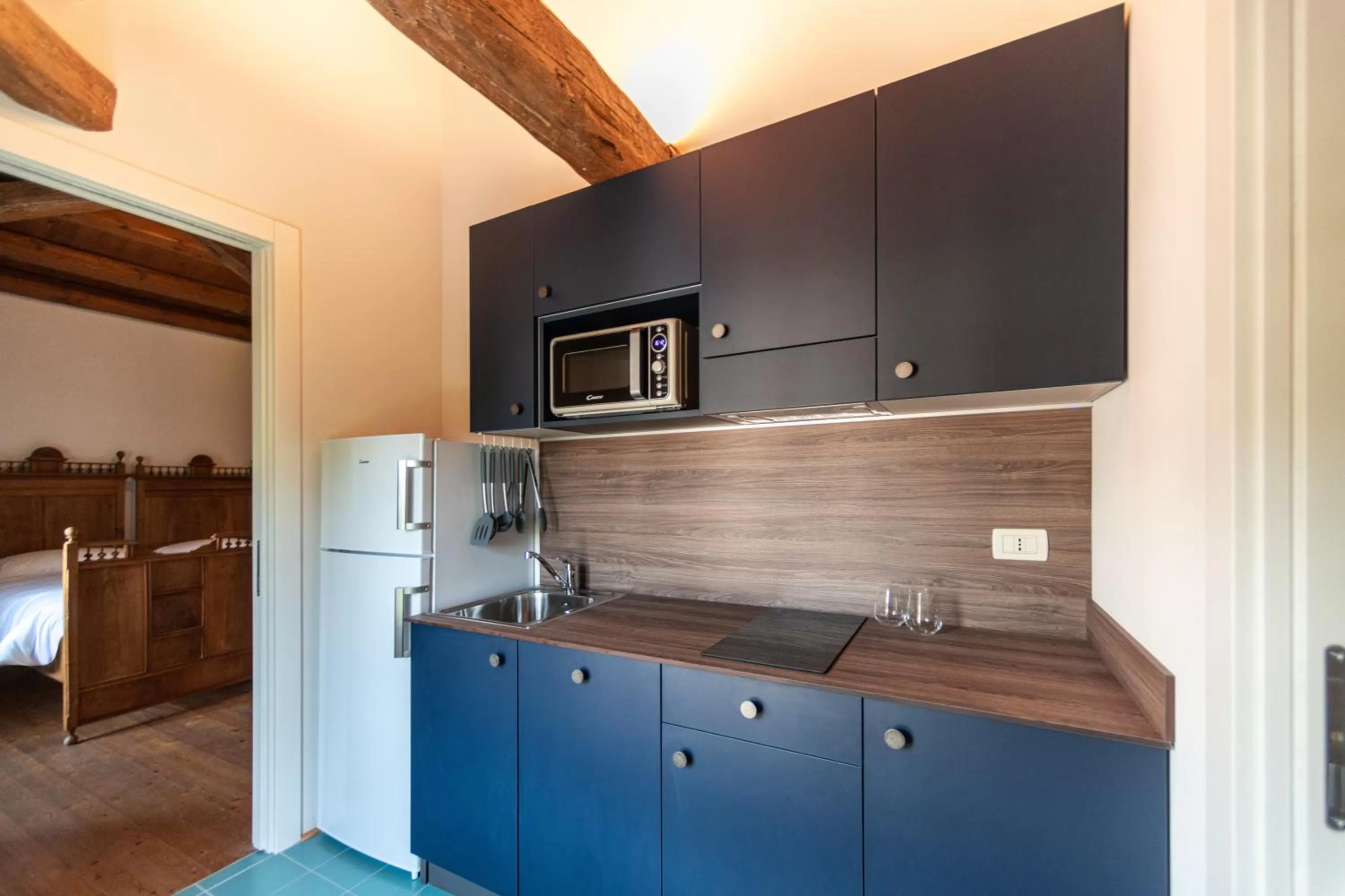 Kitchen or kitchenette in Villa Clementina - Prosecco Country Hotel