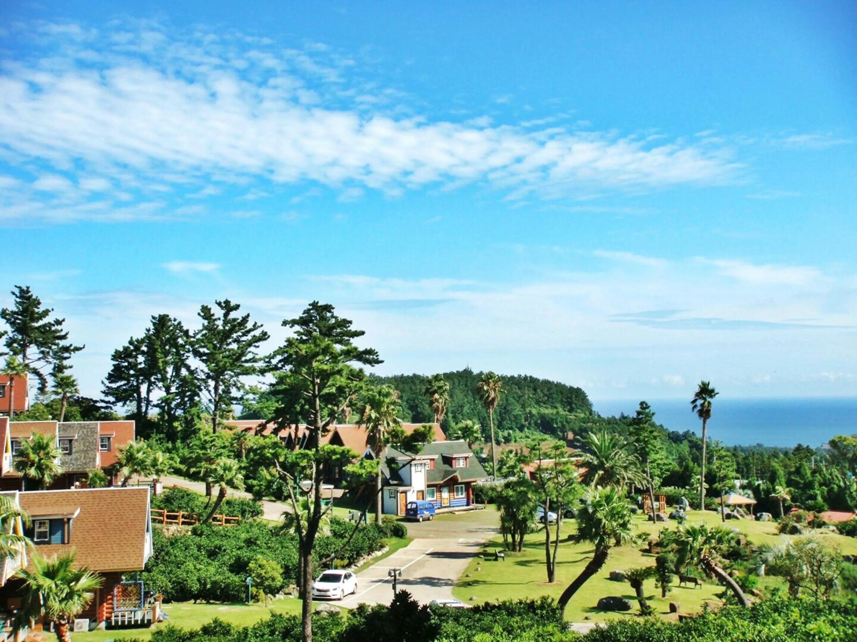 View (from property/room) in Jungmun Log Pension & Resort
