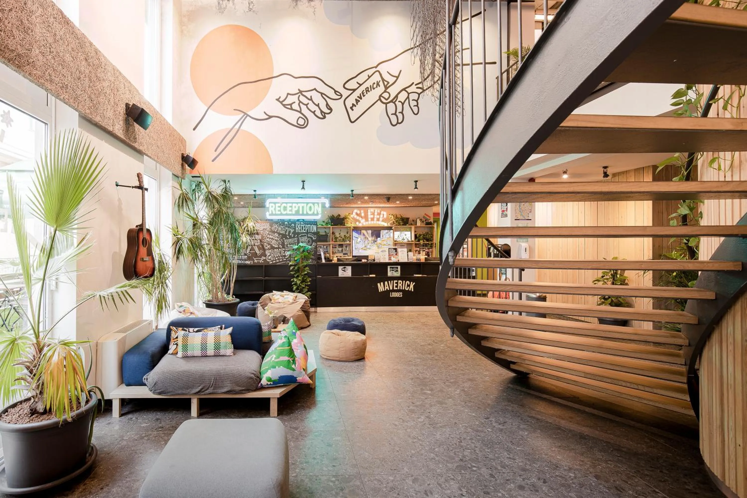 Communal lounge/ TV room in Maverick Central Market