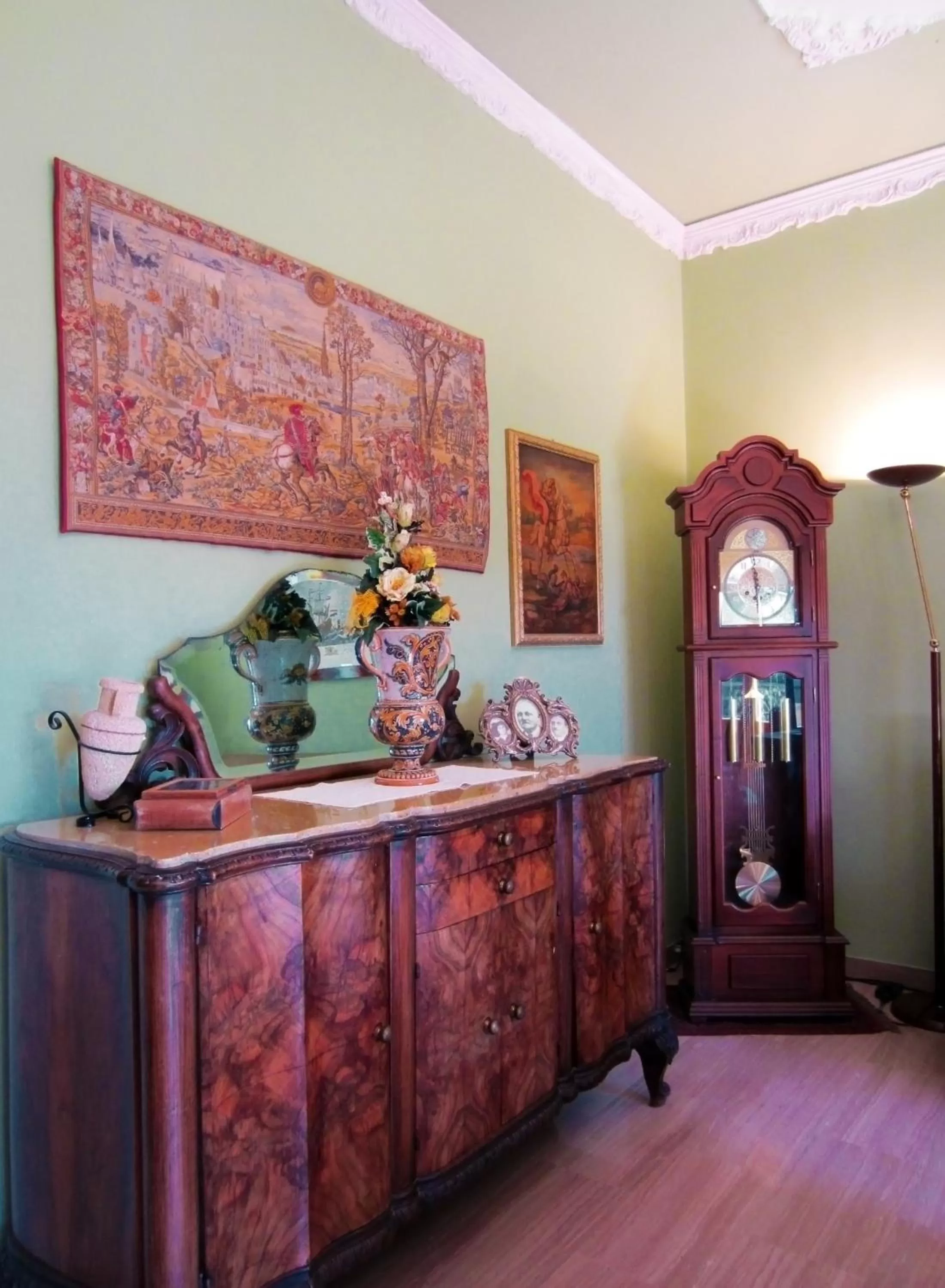 Decorative detail in Candalù - Villa Giardinata