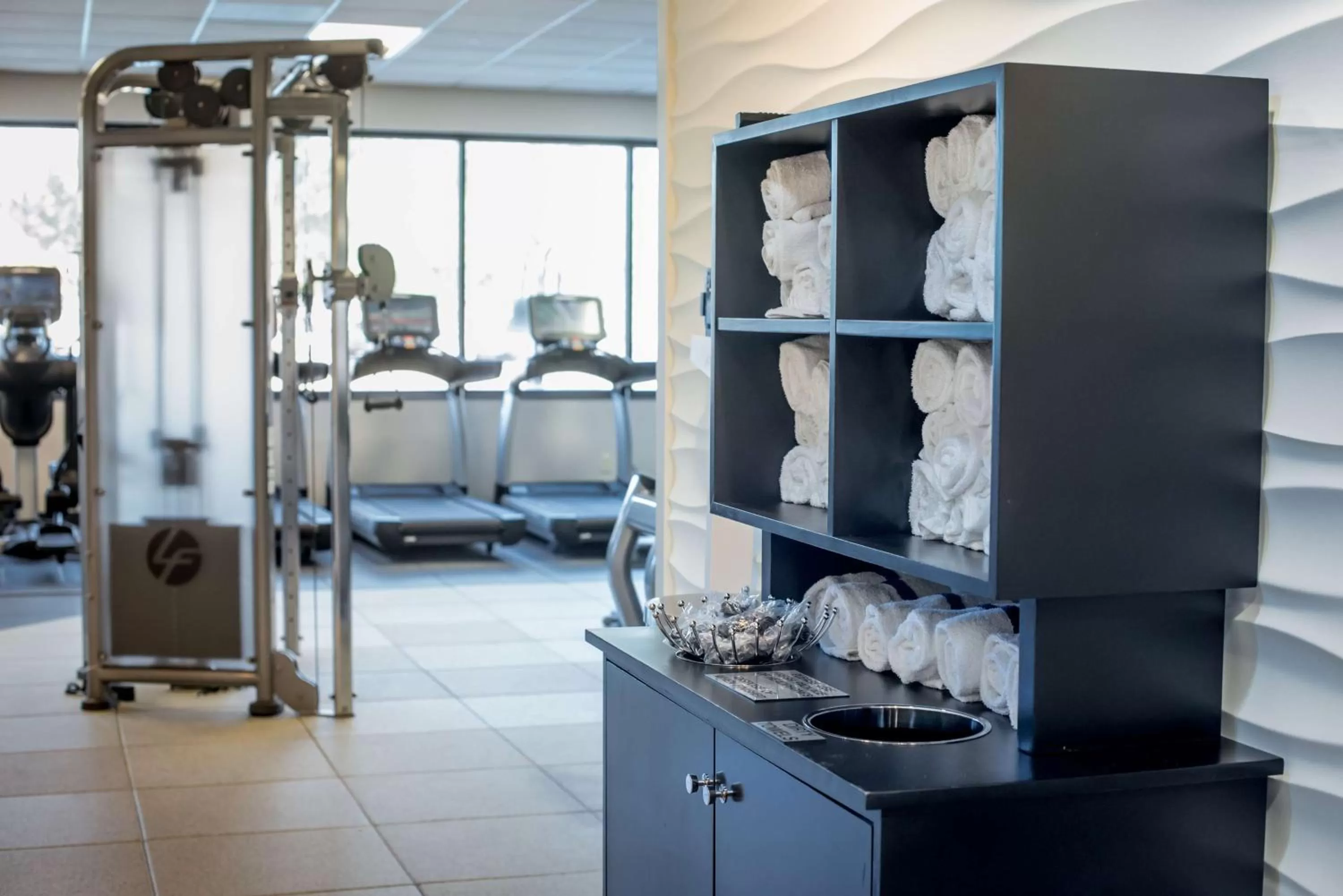 Fitness centre/facilities in Hilton Memphis