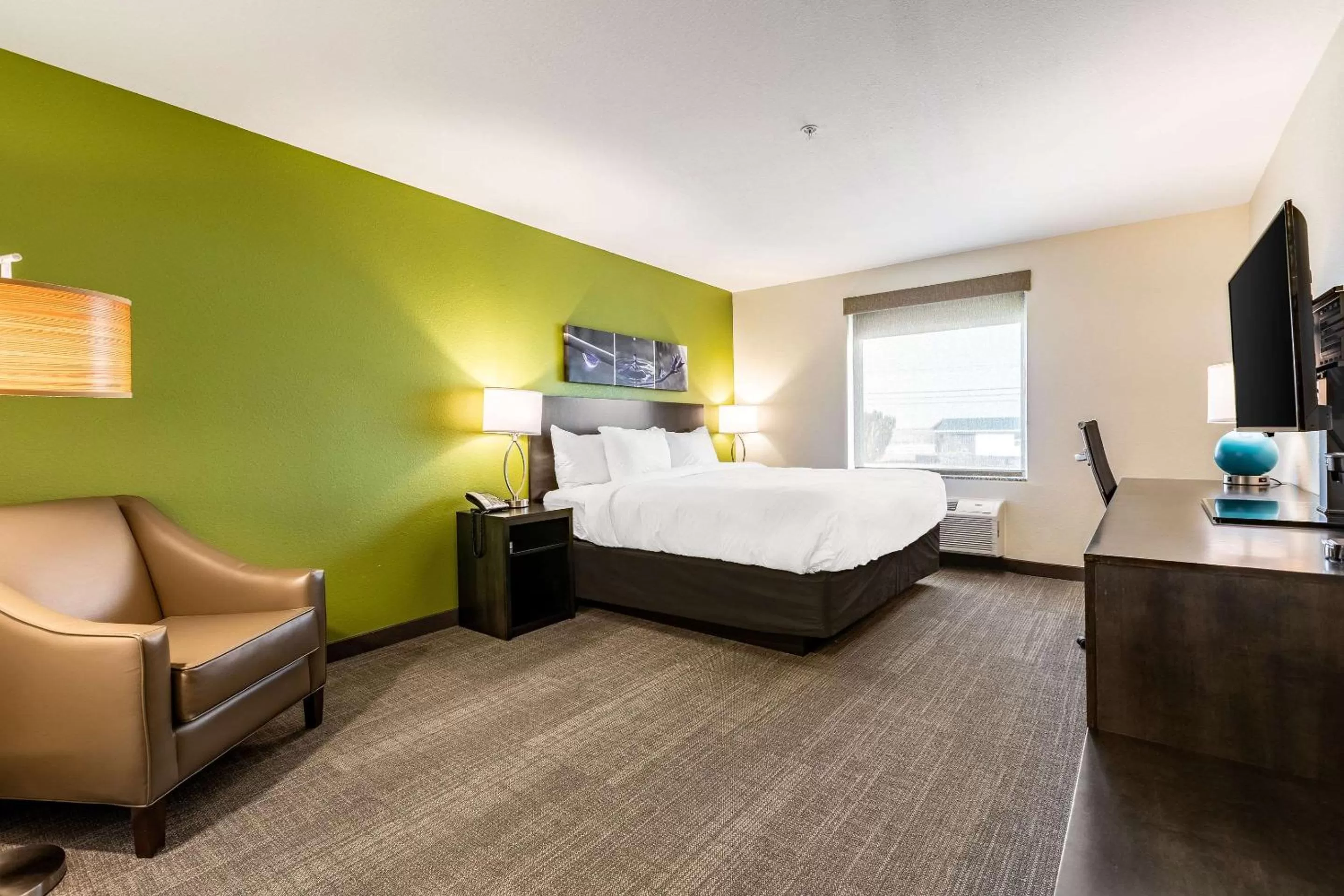 Photo of the whole room, Bed in Sleep Inn & Suites Mt Hope near Auction & Event Center