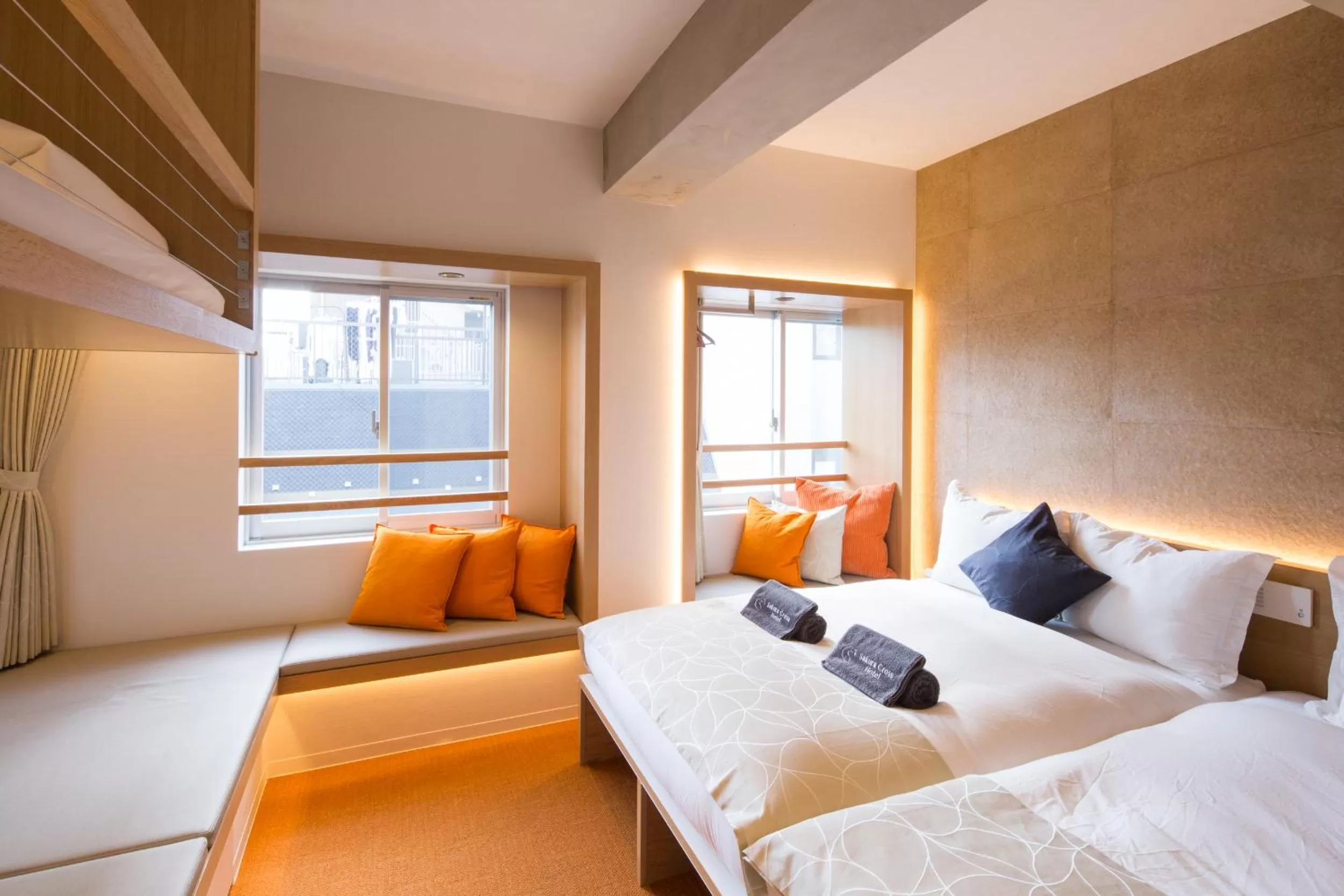 Family Room with Balcony - High Floor  in Sakura Cross Hotel Ueno Okachimachi