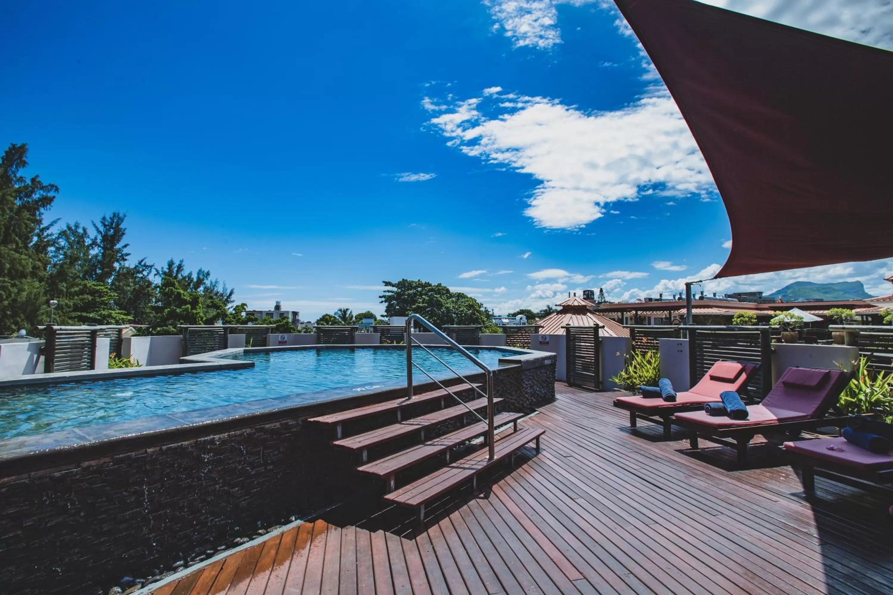 Swimming pool in Aanari Hotel & Spa- Mauritius