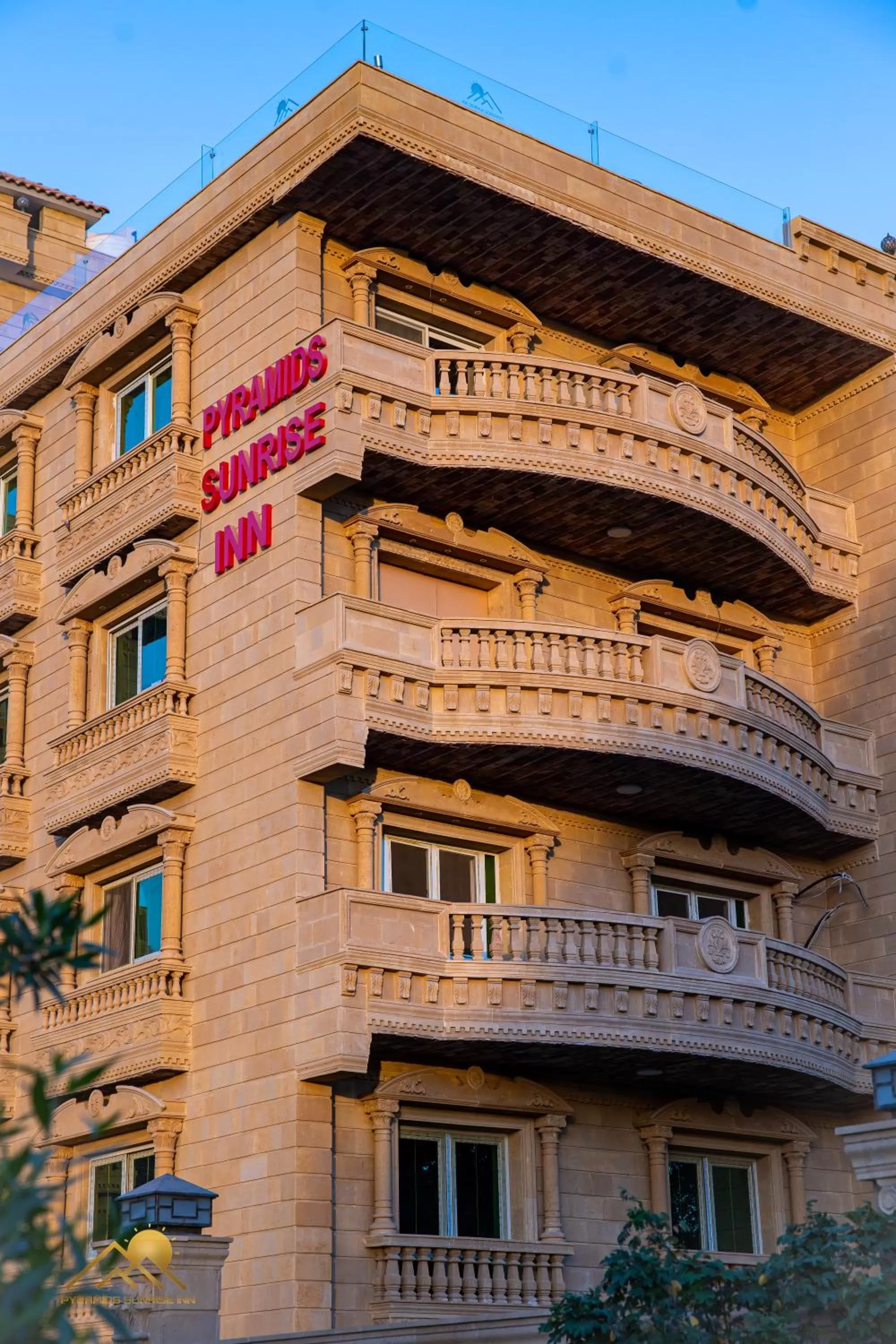Property building in Pyramids sunrise inn