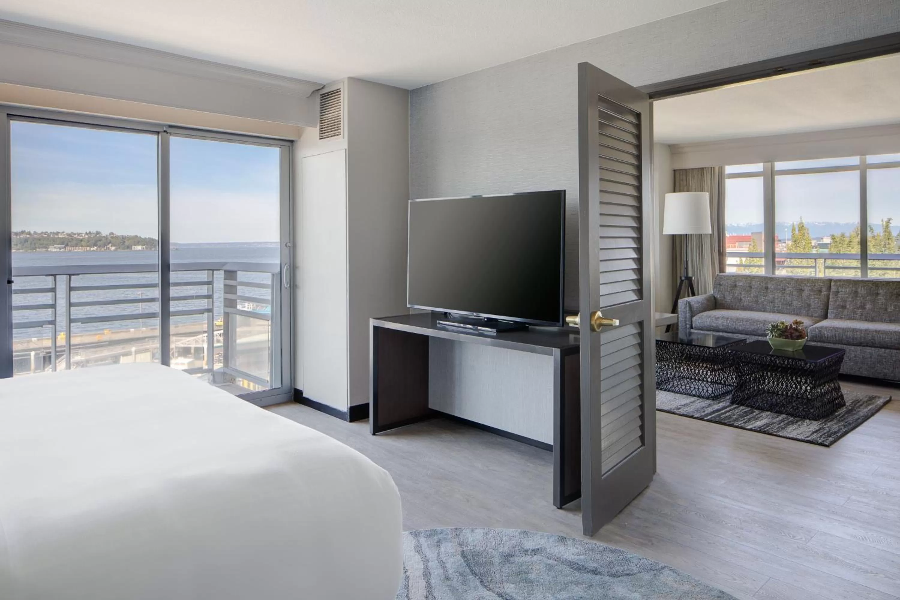 Bedroom, Bed in Seattle Marriott Waterfront