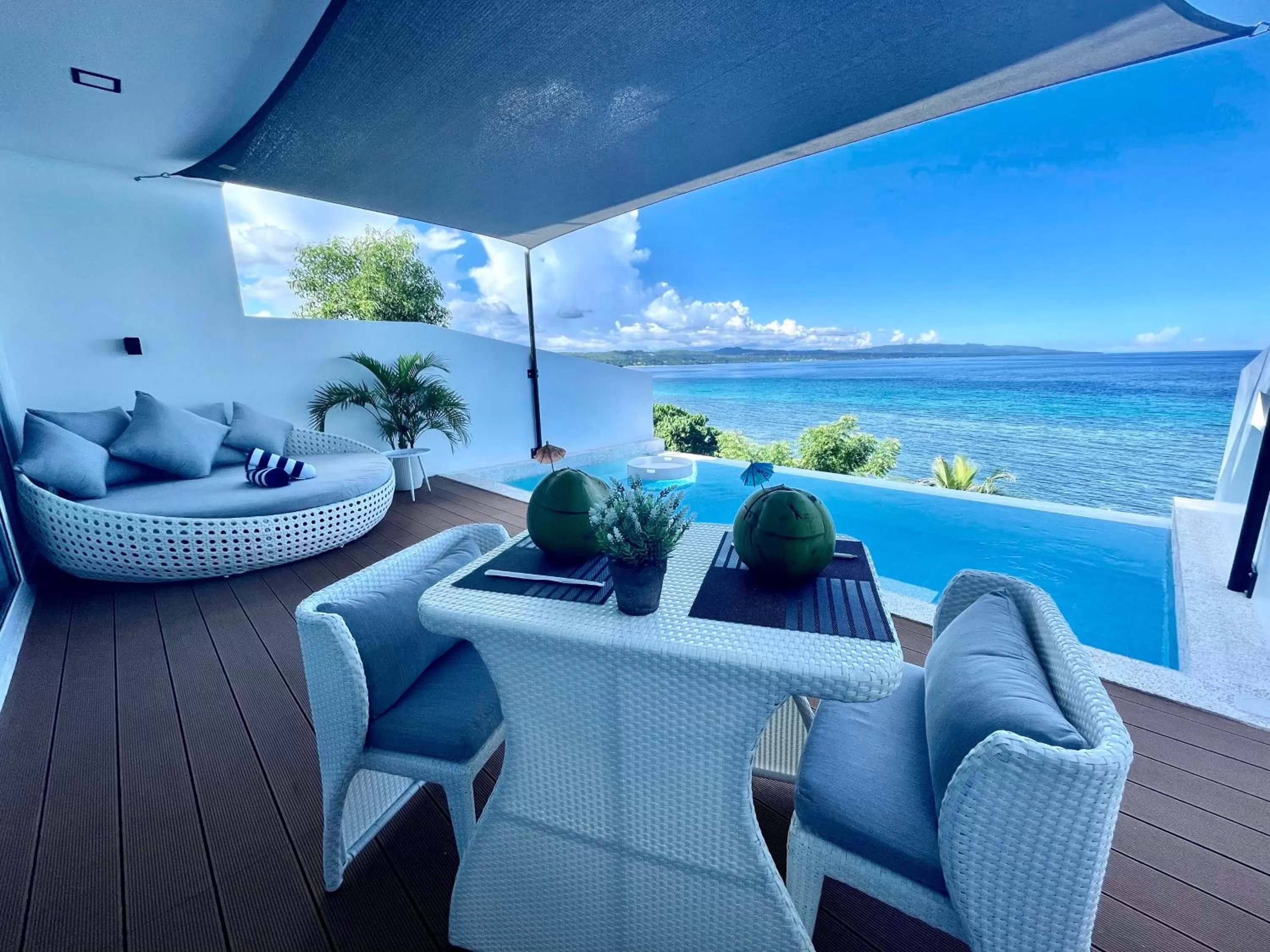 Patio in Epic Suites Bohol ADULTS ONLY