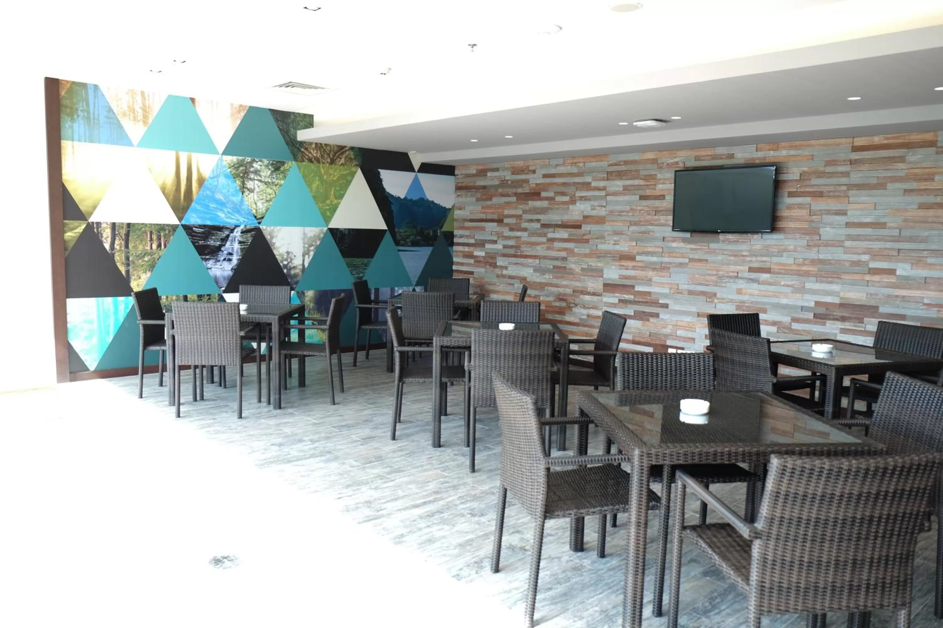 Seating area in Midtown Hotel Samarinda
