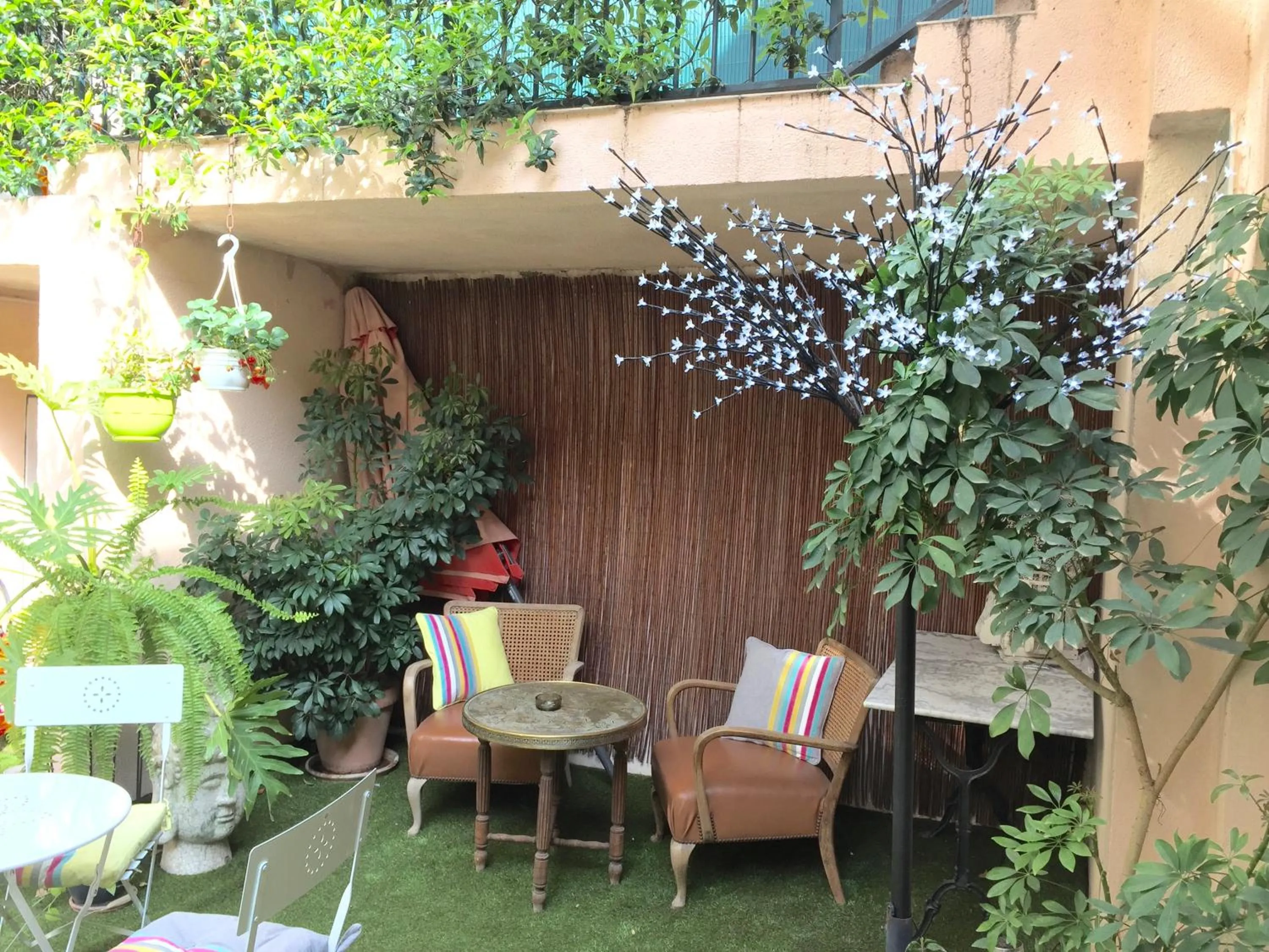 Patio in Hotel des Dames
