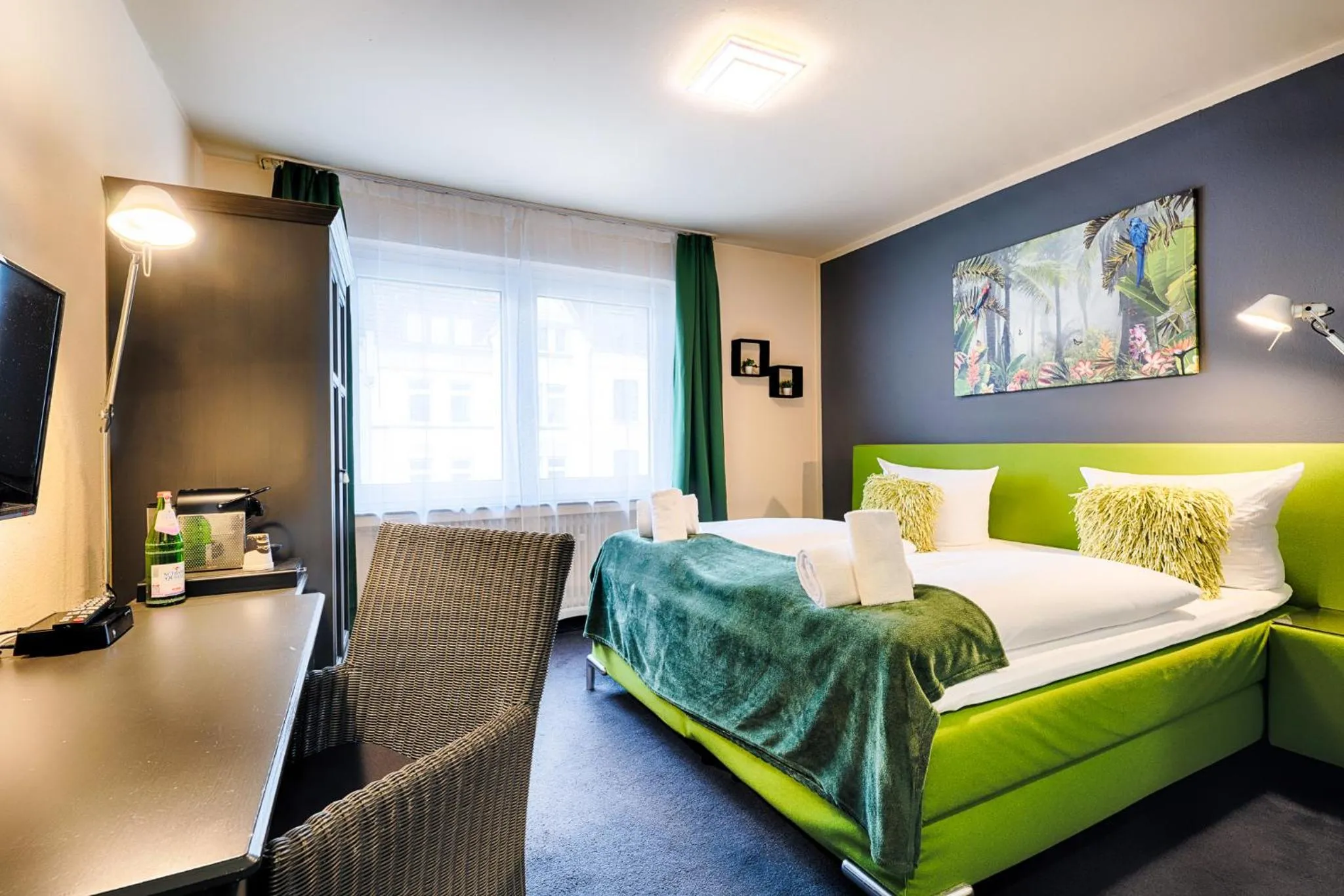 Photo of the whole room, Bed in Hotel Fürst Garden
