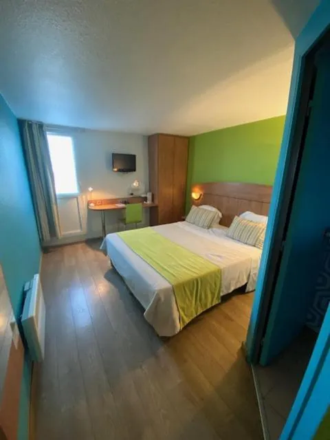 Bed in Hôtel De La Plage