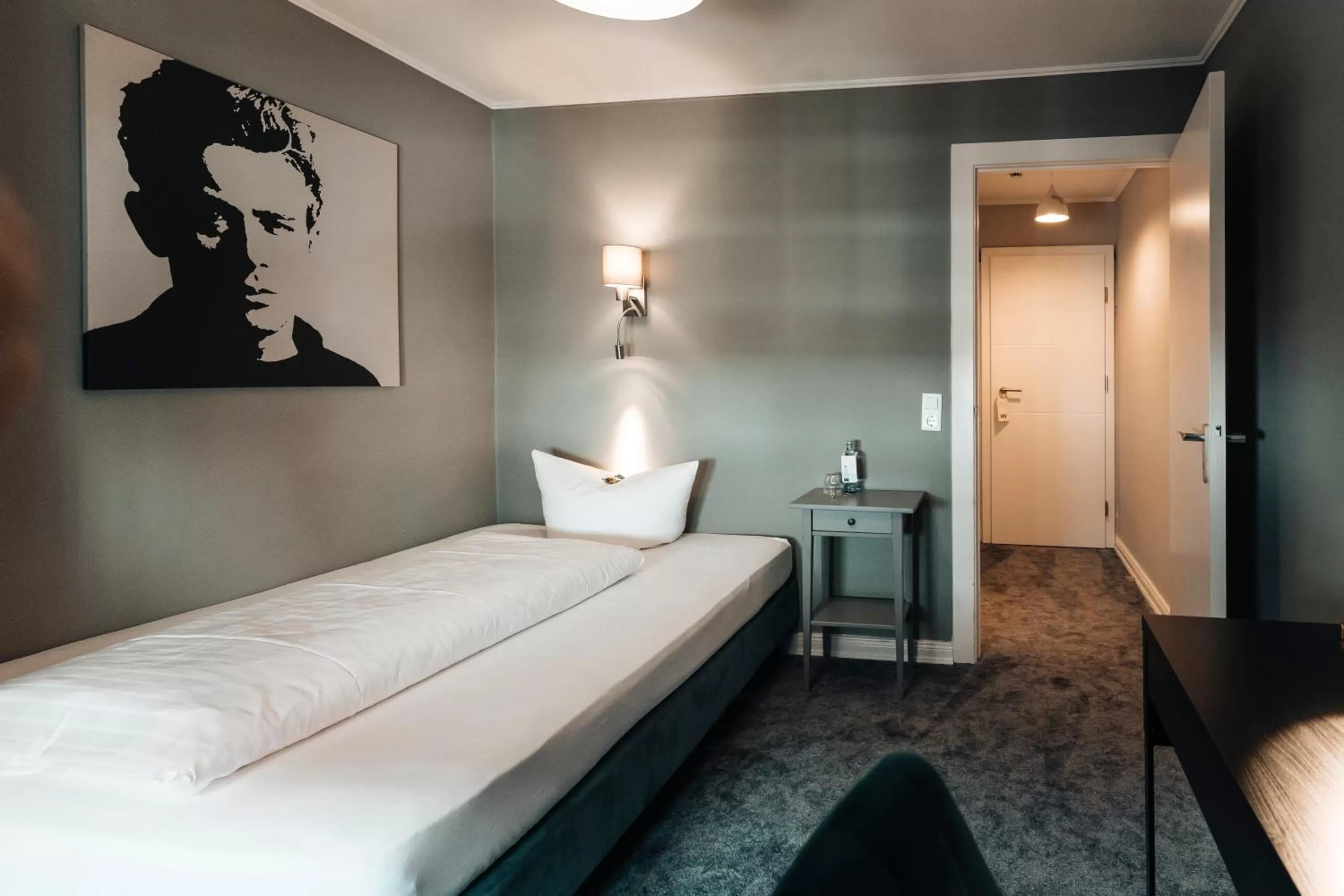 Photo of the whole room, Bed in Hotel Freihof am Roland