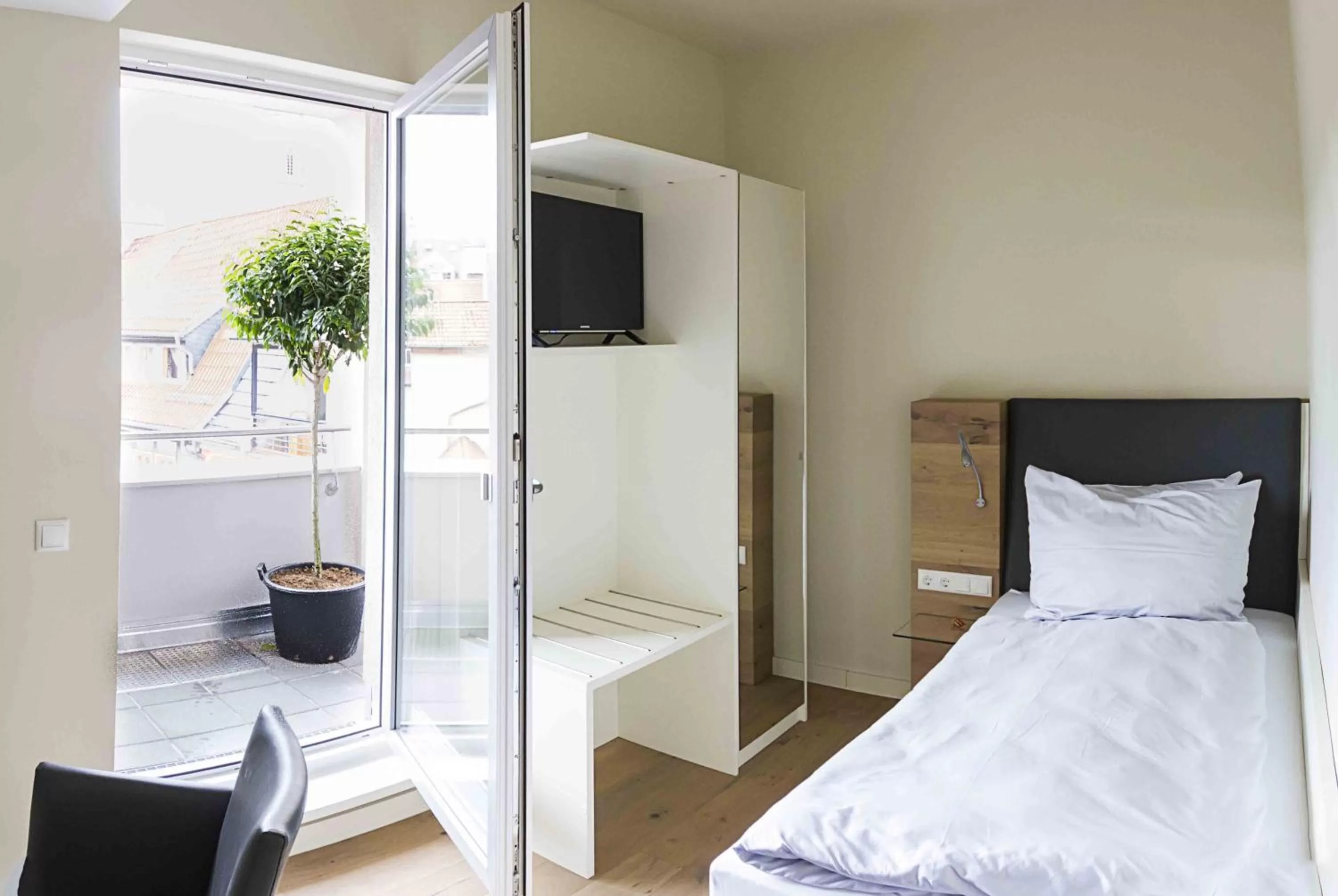 Bed in Gasthaus Zur Noll