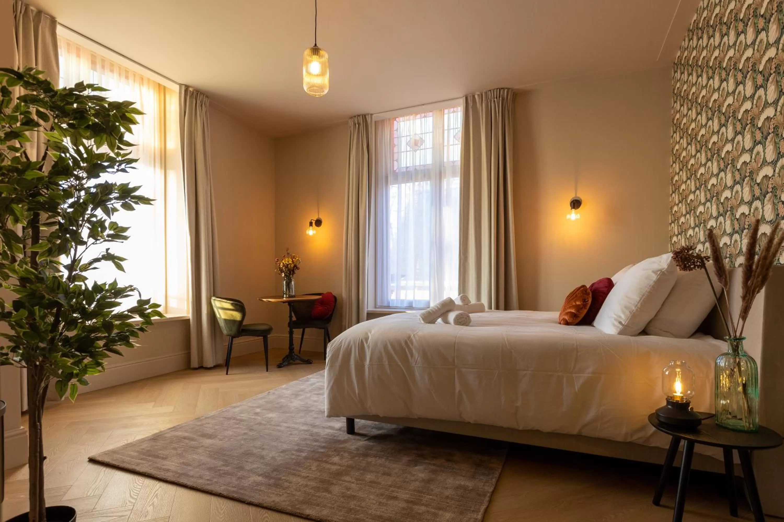 Bed in Hotel bij Jacob