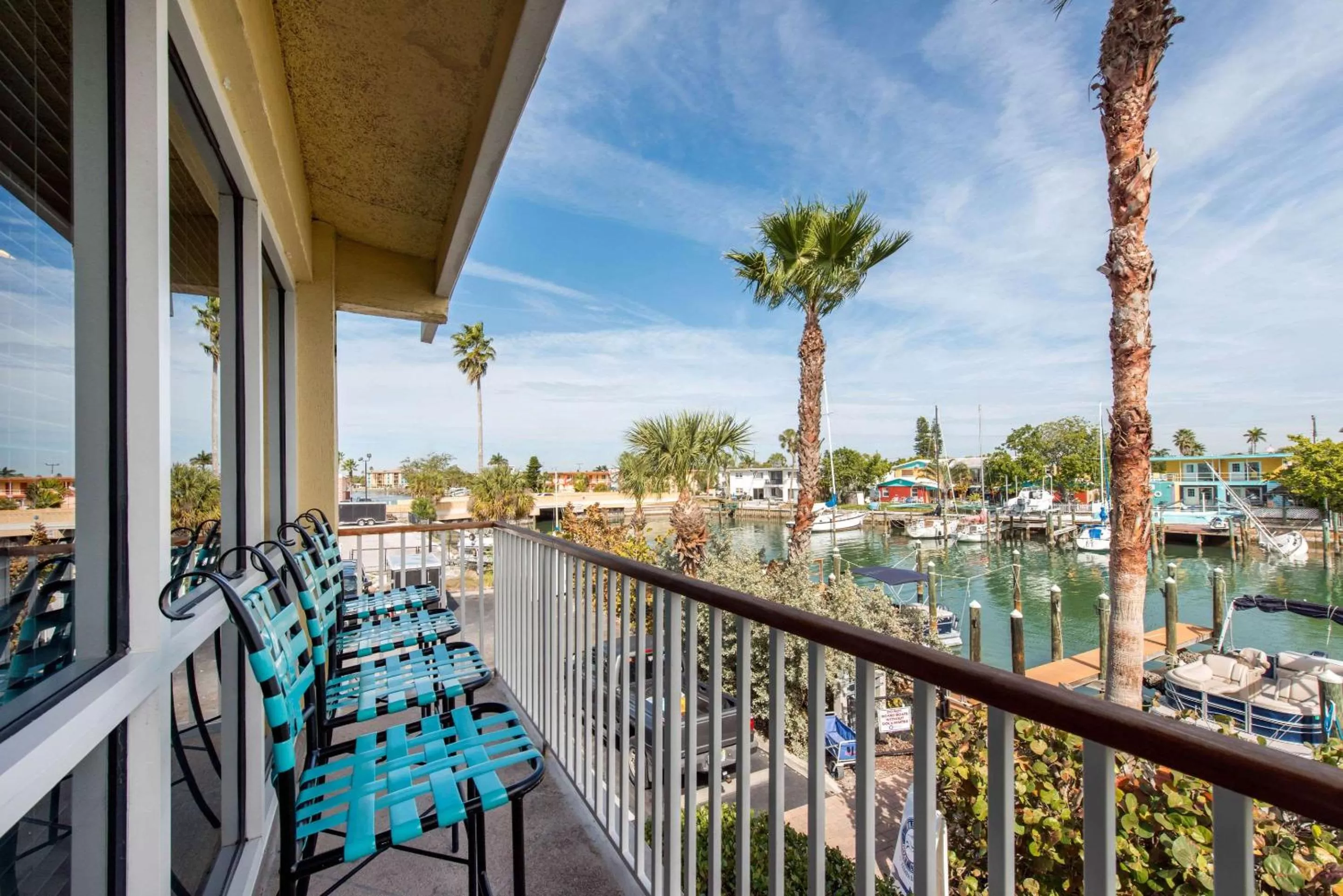 Property building in Treasure Island Hotel and Marina