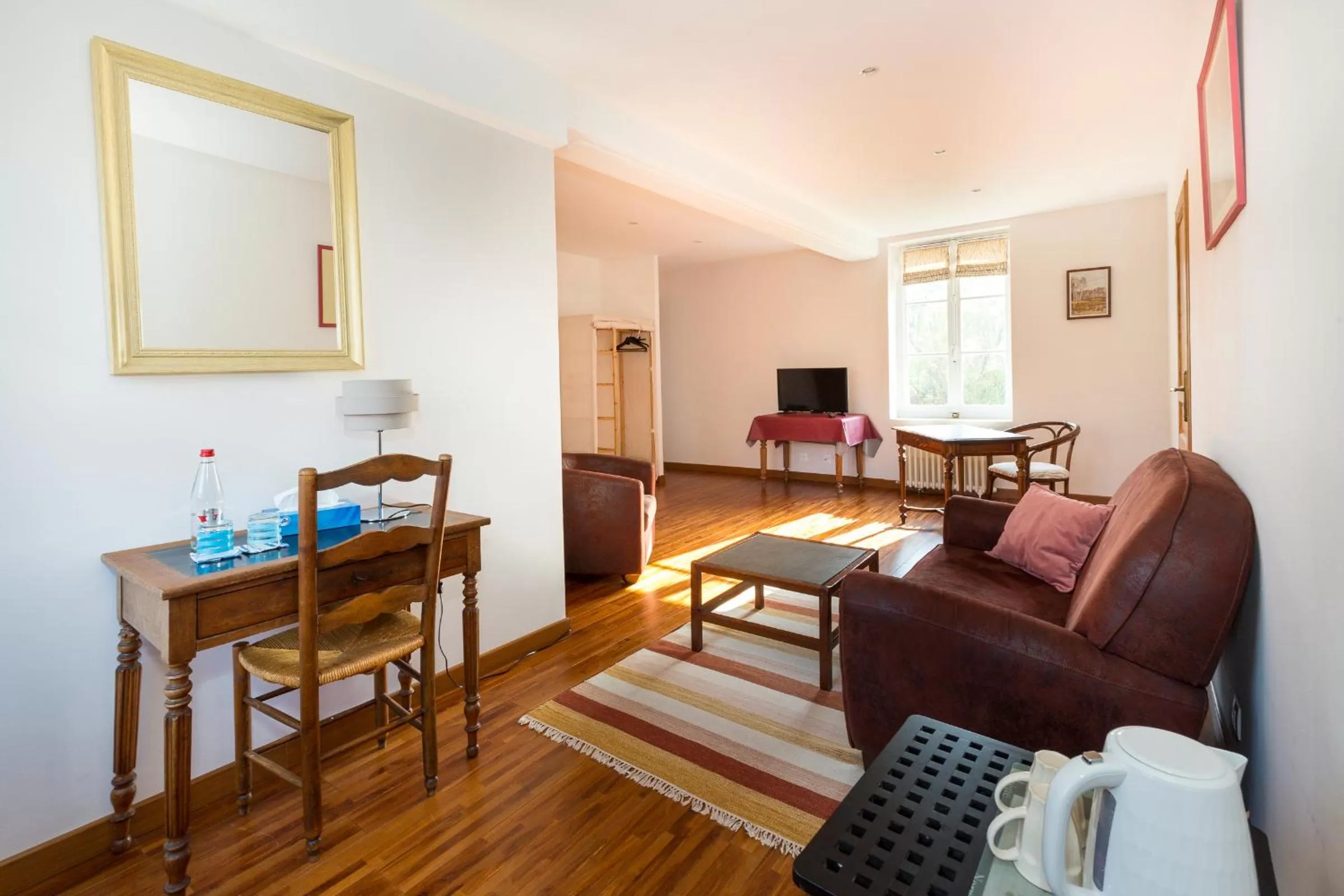 Living room in Auberge du Manoir d'Archelles