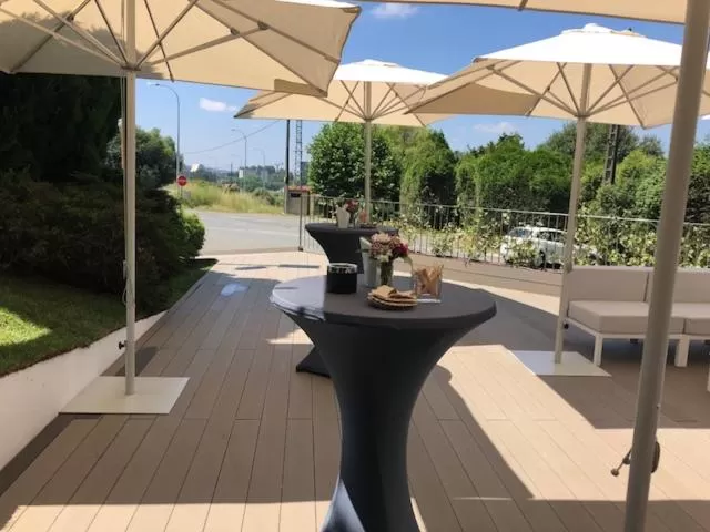 Balcony/Terrace in Hotel Santiago Apóstol