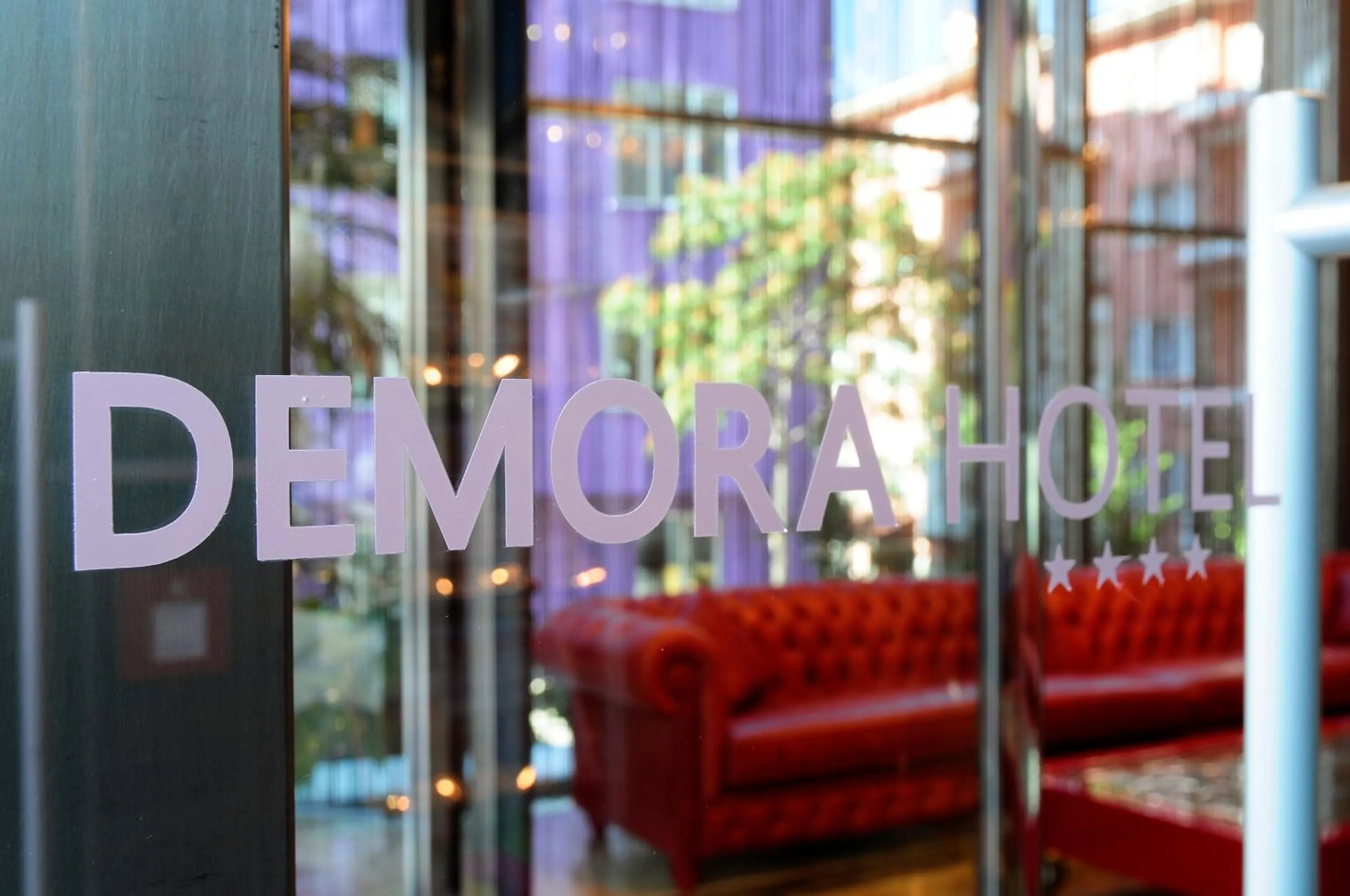 Logo/Certificate/Sign in Demora Hotel