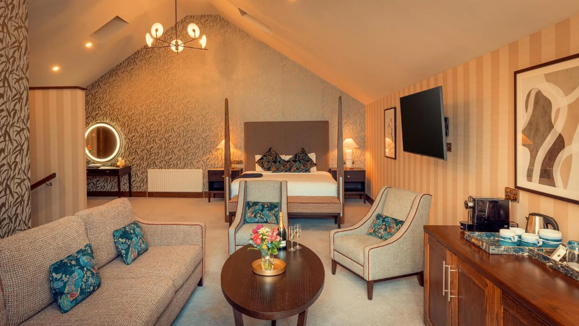 Bed in Cavan Crystal Hotel