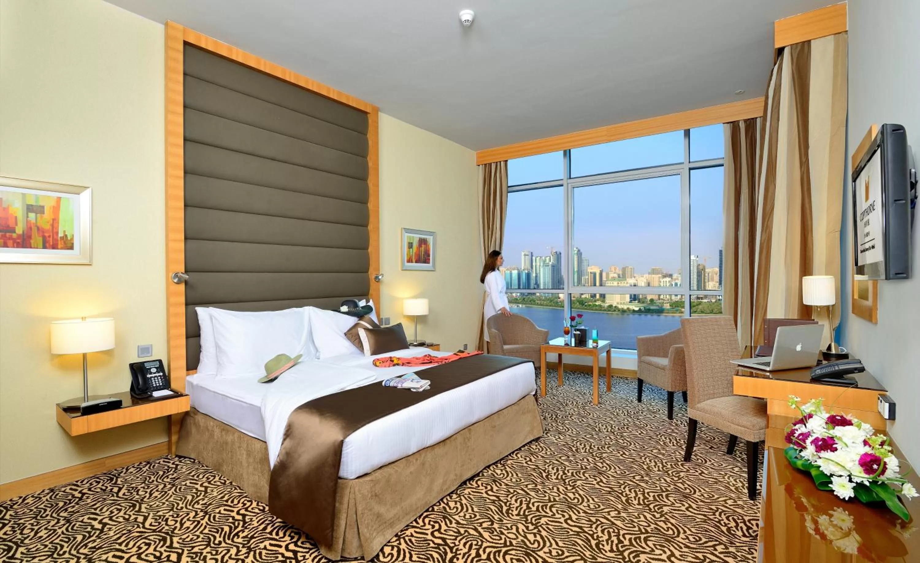 Bedroom, Bed in Copthorne Hotel Sharjah