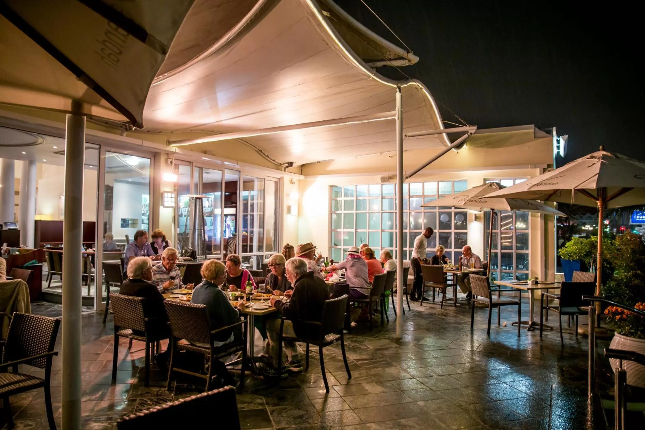 Patio in The Beach Hotel