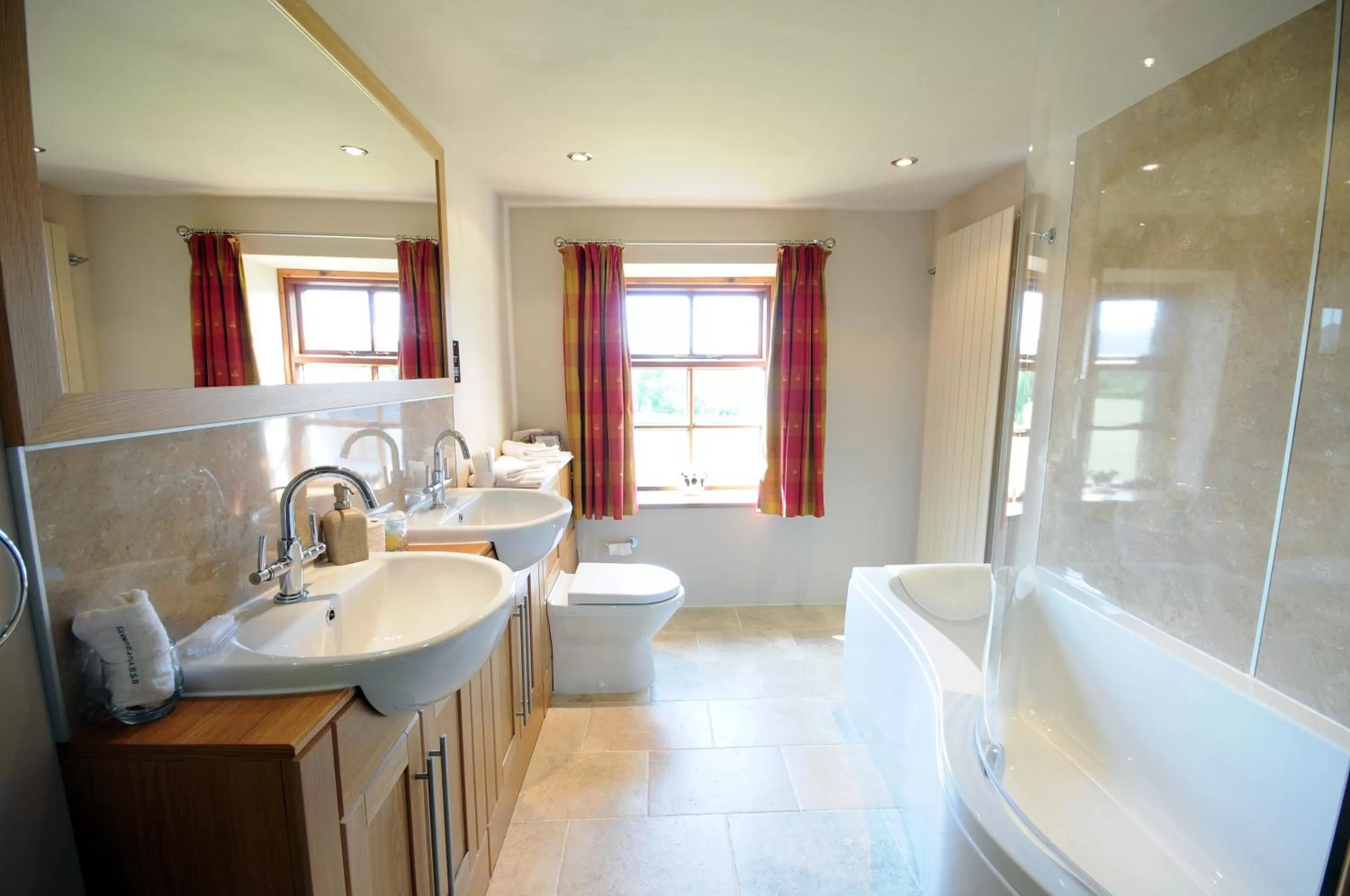 Bathroom in Green Bank Farmhouse