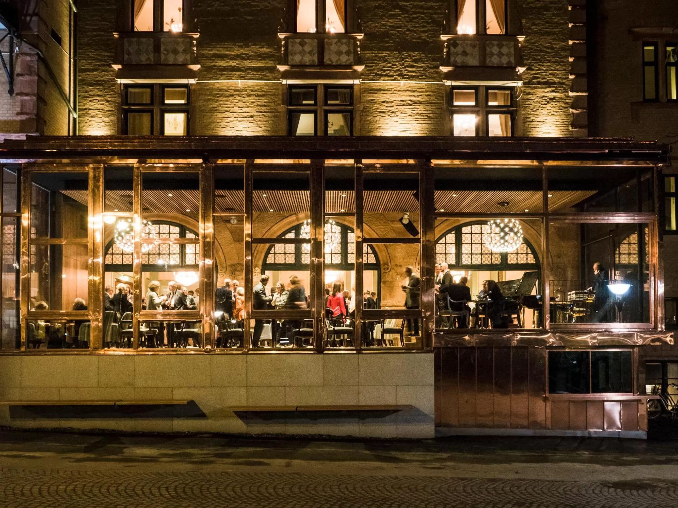 Facade/entrance in Grand Hotel Lund