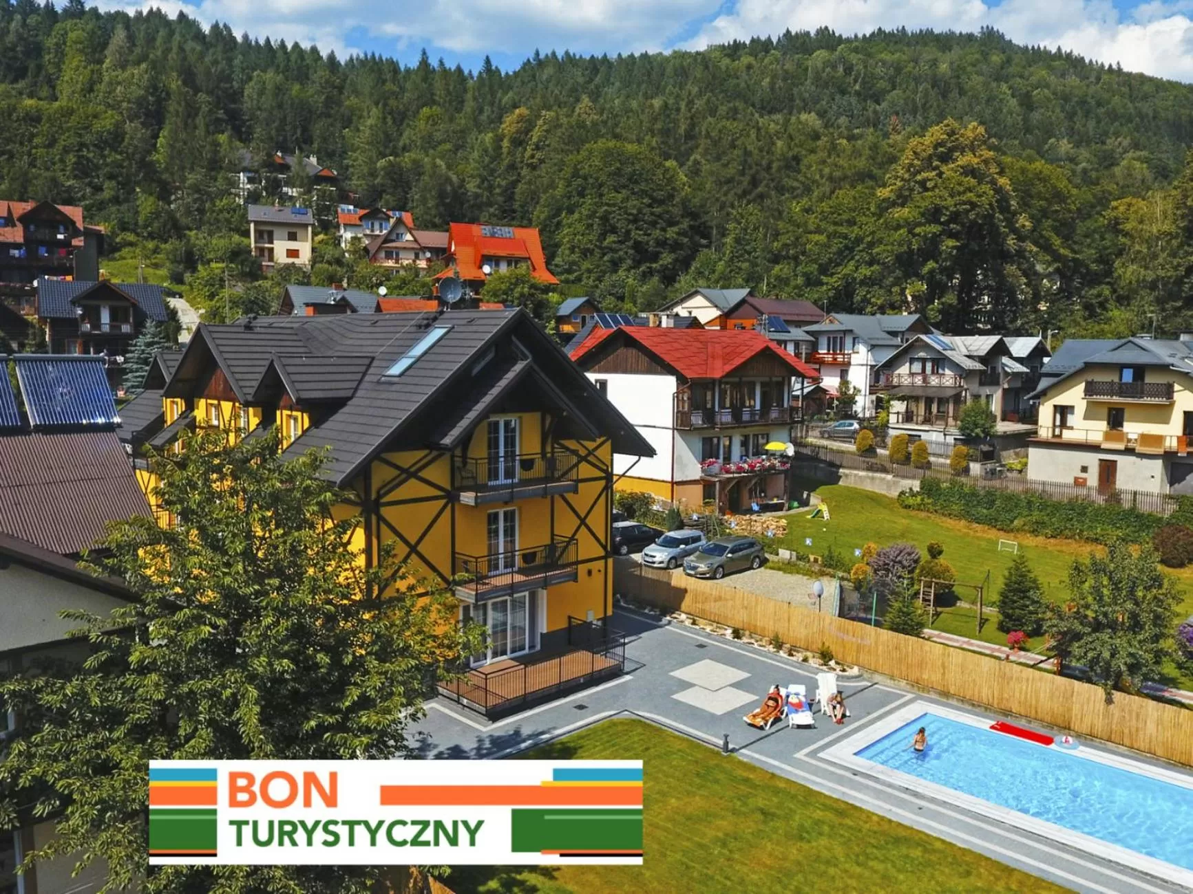 Property building in Willa Szczepaniakówka