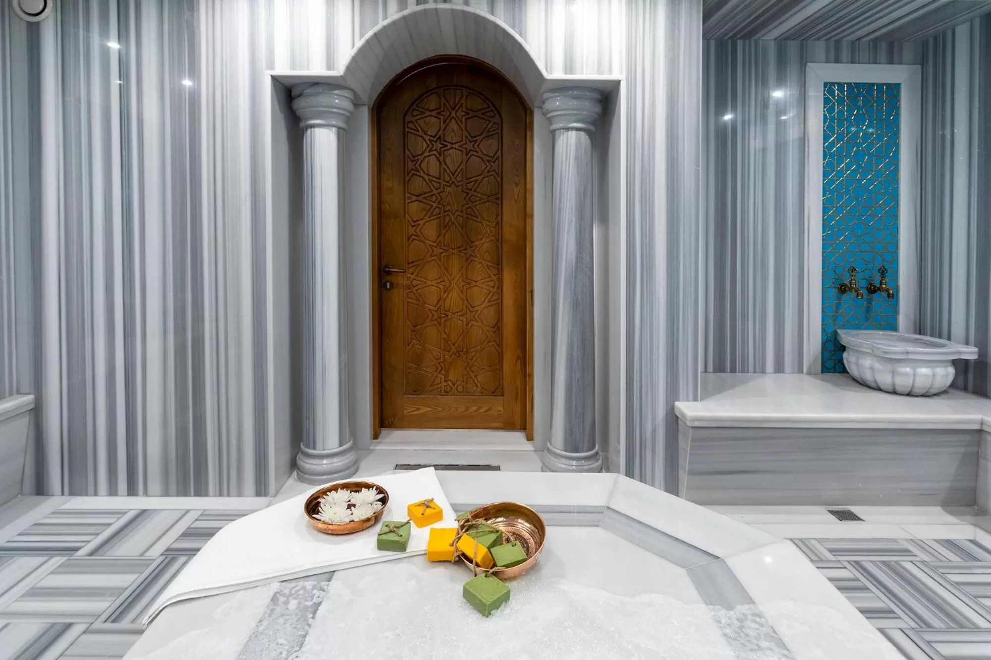 Hot Spring Bath in Vital Hotel Fulya Istanbul Sisli