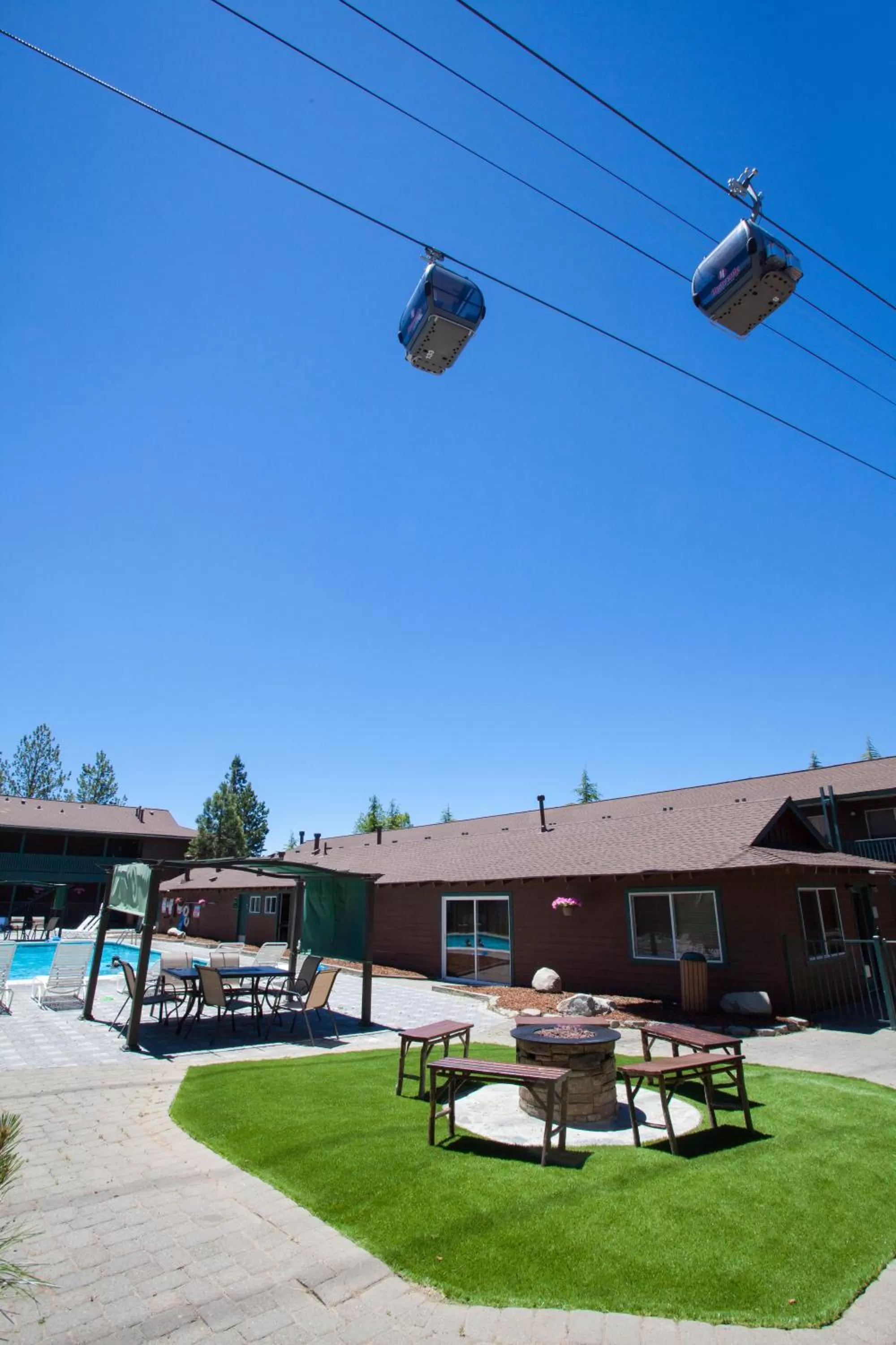 Swimming pool in Forest Suites Resort at the Heavenly Village