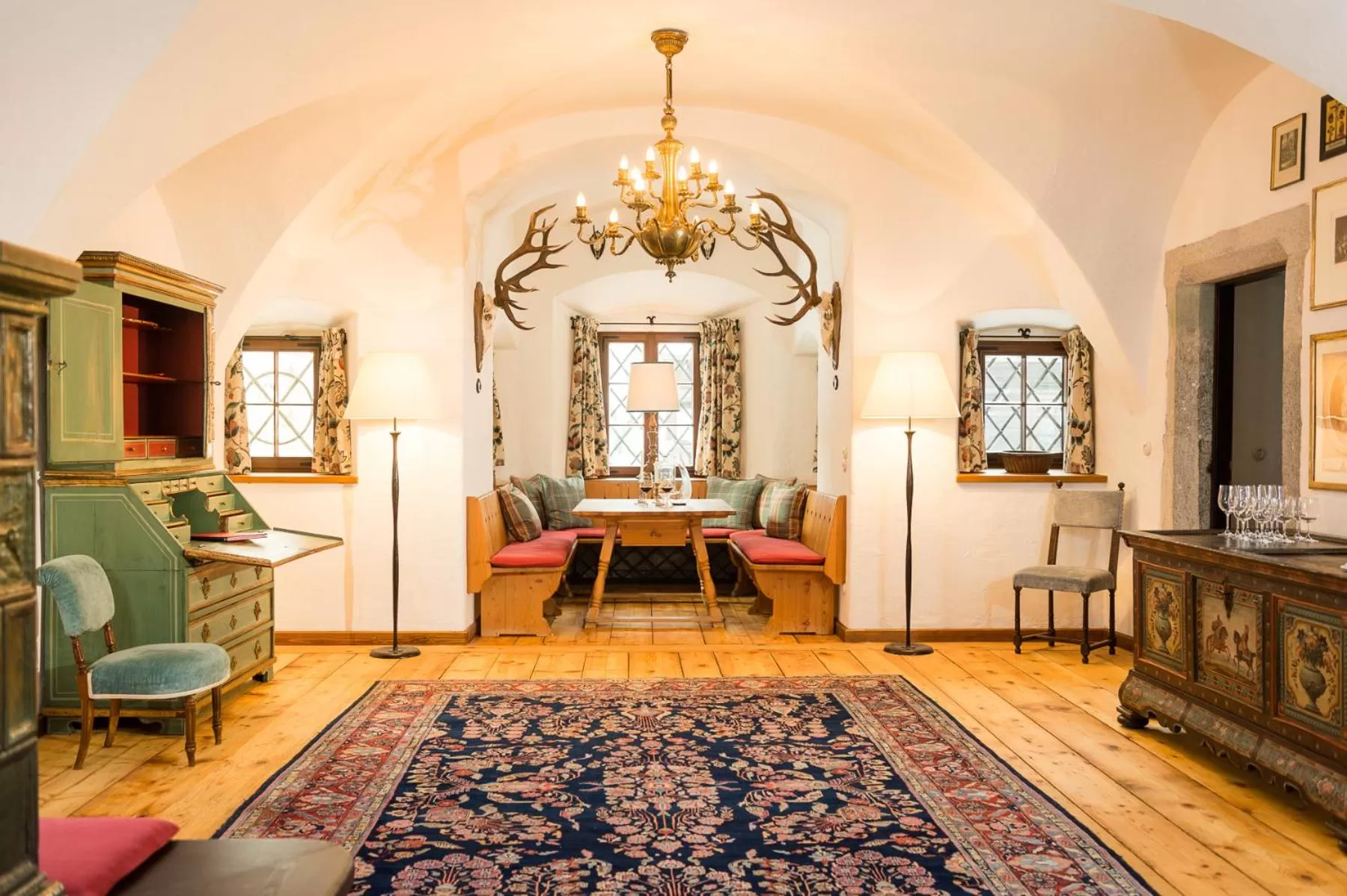 Seating area in Schloss Prielau Hotel & Restaurants