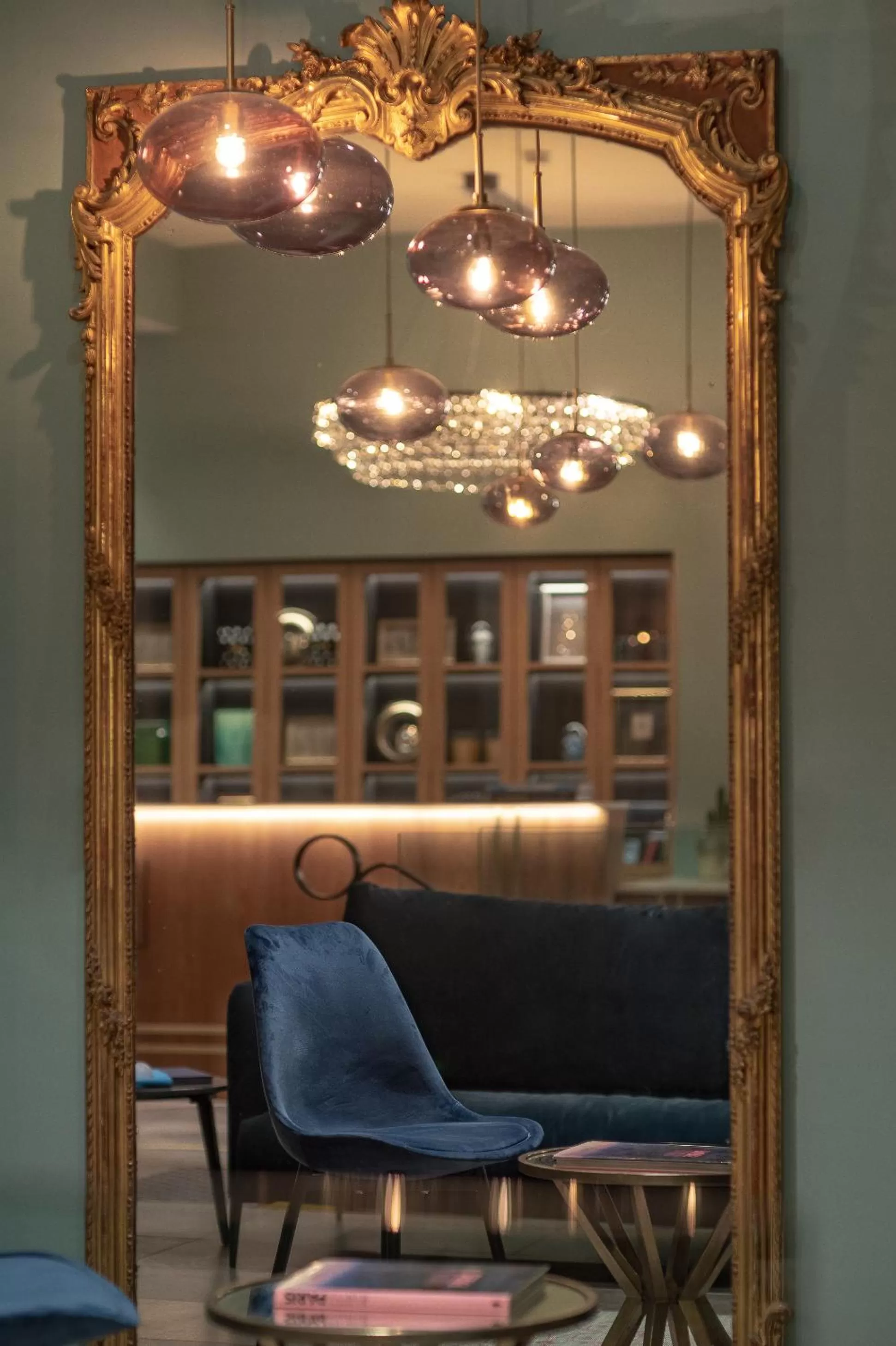 Lobby or reception in Lyric Hotel Paris Opera