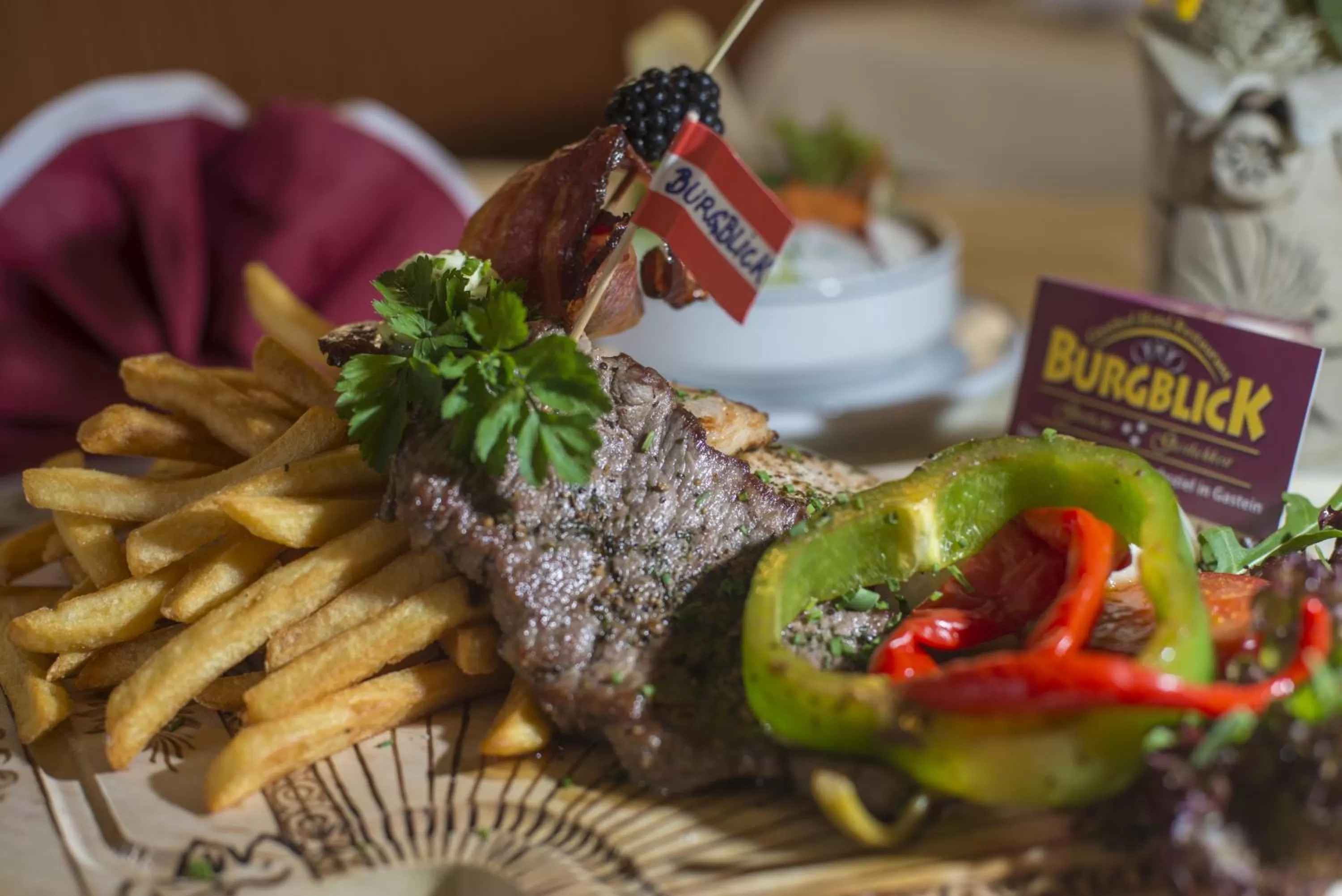 Restaurant/places to eat in Hotel-Restaurant Burgblick