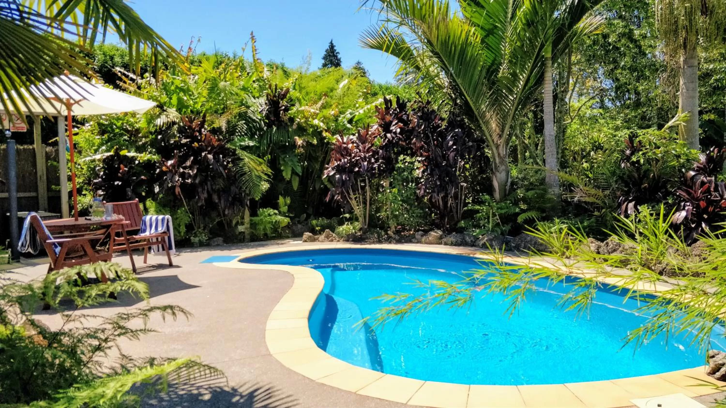 Swimming pool in Moon Gate Villa