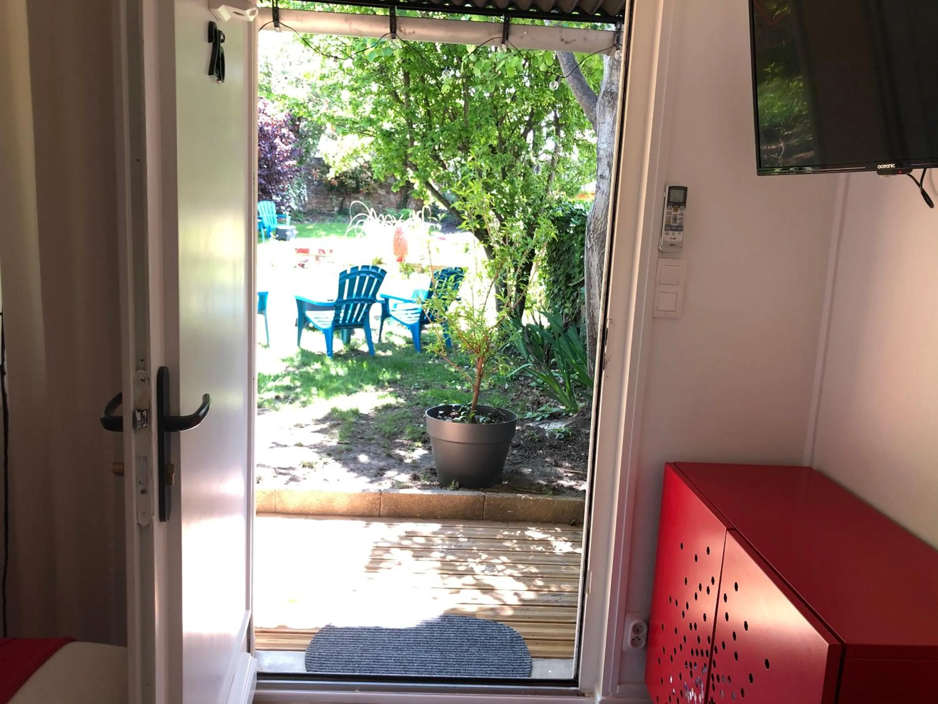 Garden in Hôtel Concorde