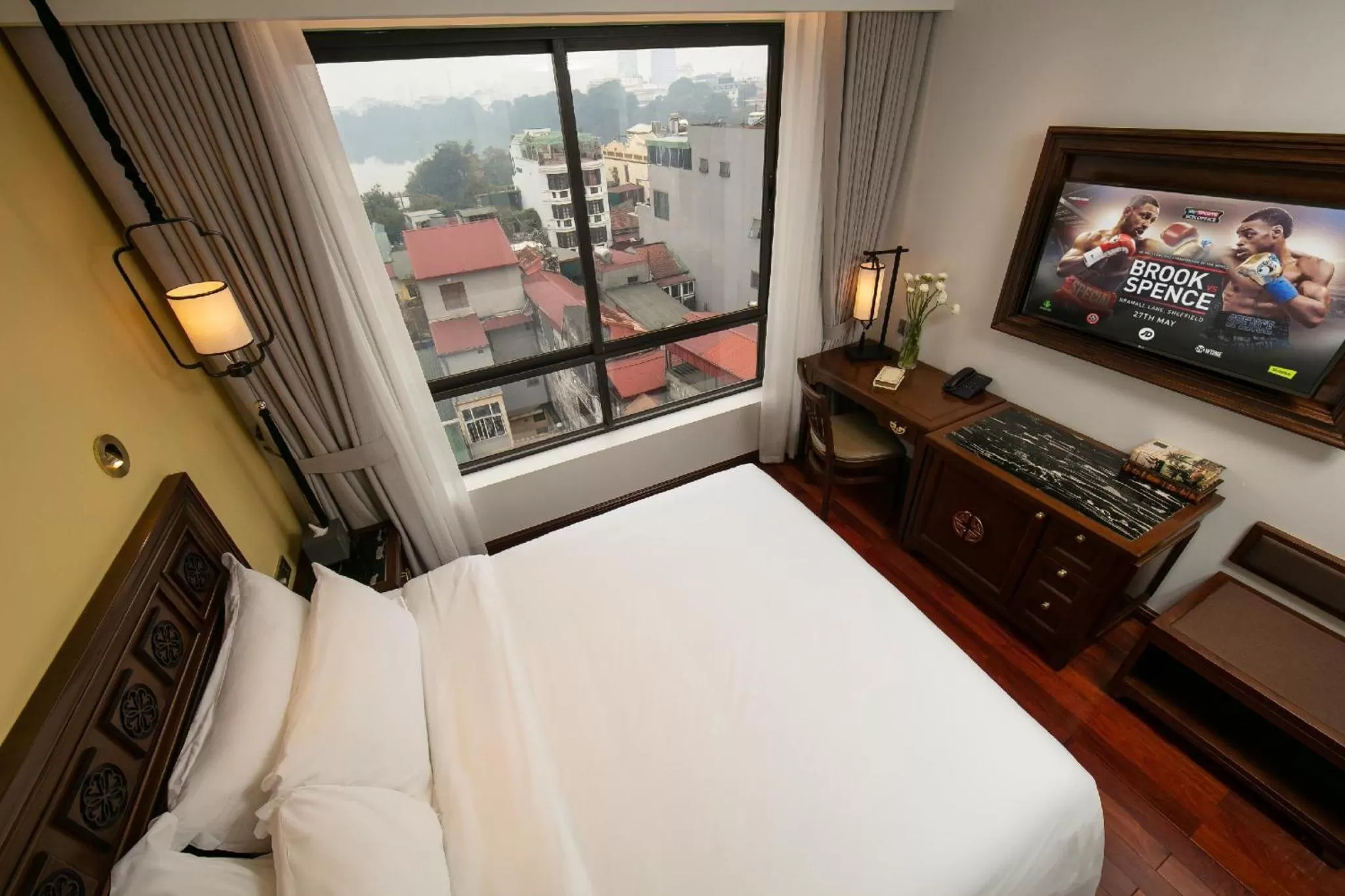 Photo of the whole room, Bed in Lucien Hanoi Lakeside Hotel & Rooftop